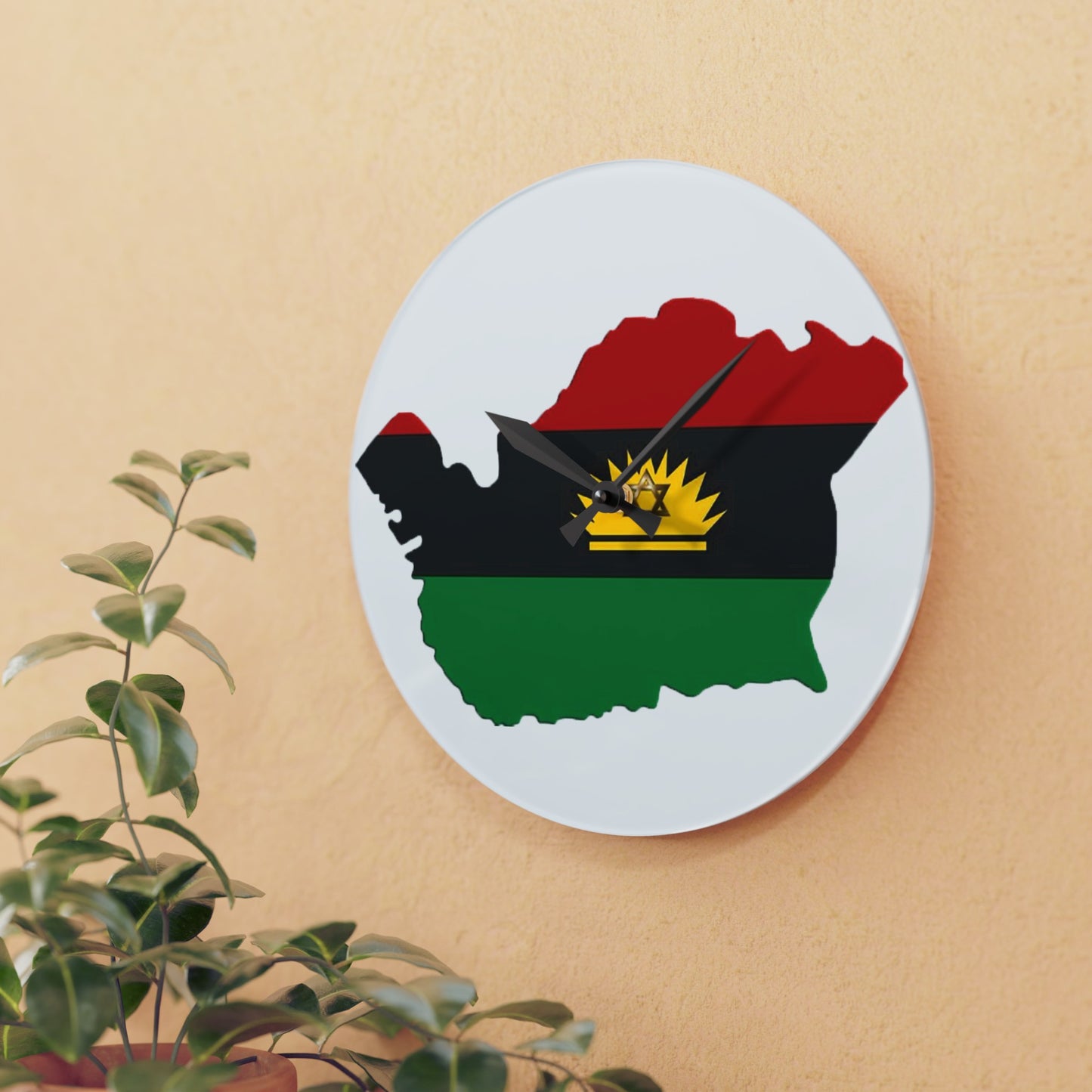 Biafra Acrylic Wall Clock