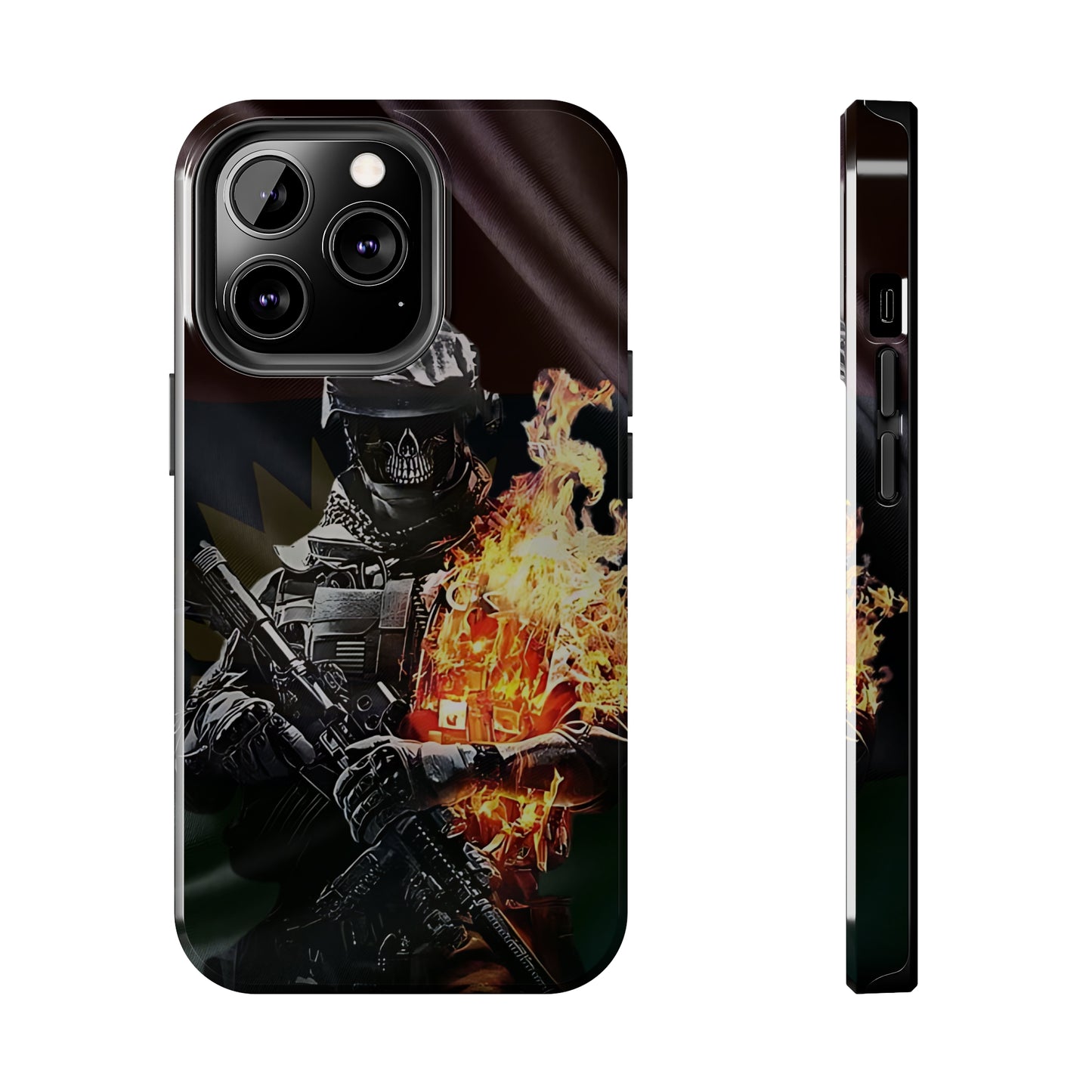 Biafra Soldier VIII - Tough iPhone Cases (iPhone 7, 8, X, 11, 12, 13, 14, 15)