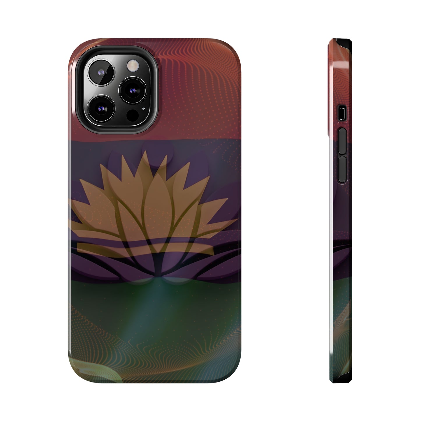 United States of Biafra Flag Flower Blend 1 - Tough iPhone Cases (iPhone 7, 8, X, 11, 12, 13, 14, 15)