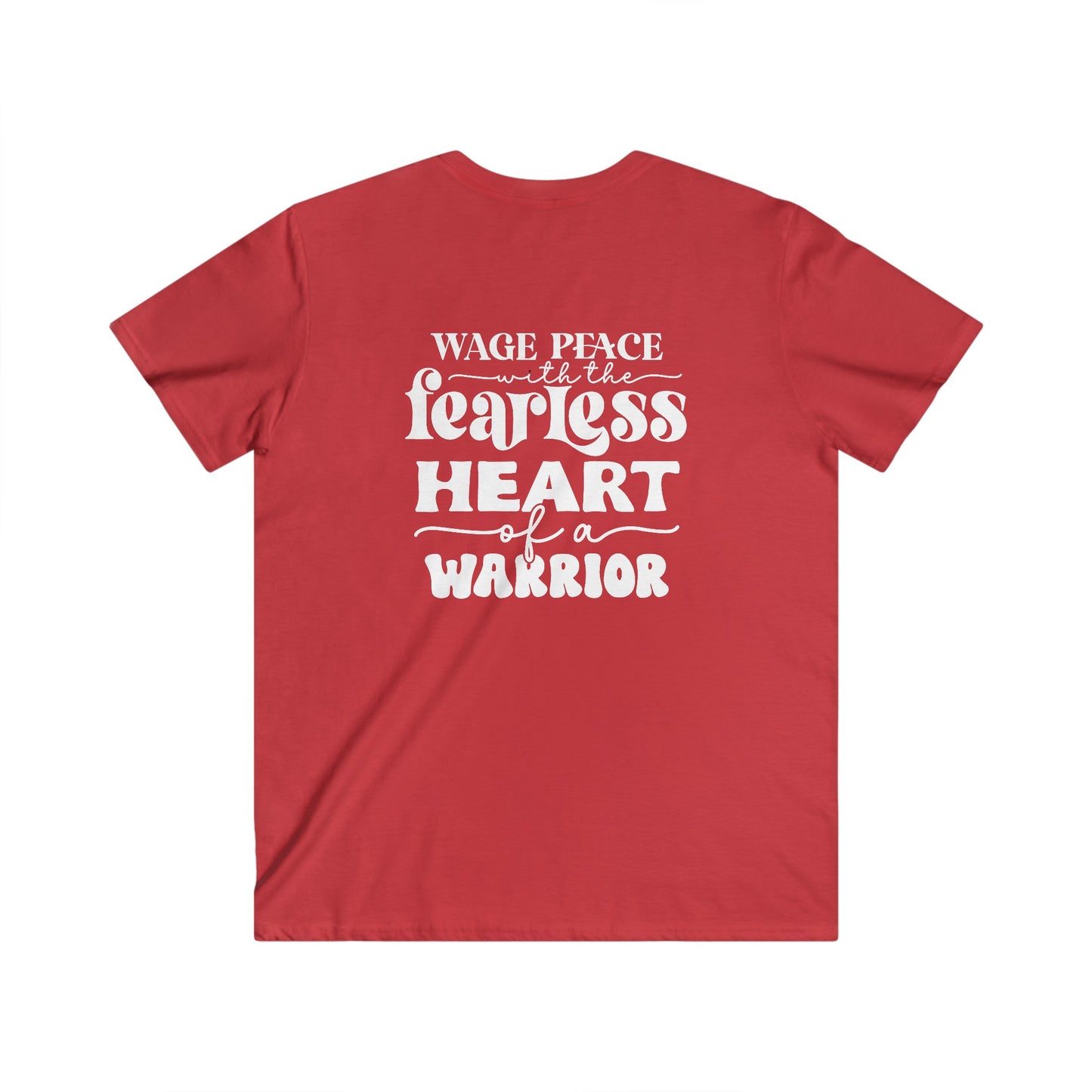 Peaceful Warrior V-Neck (USA)