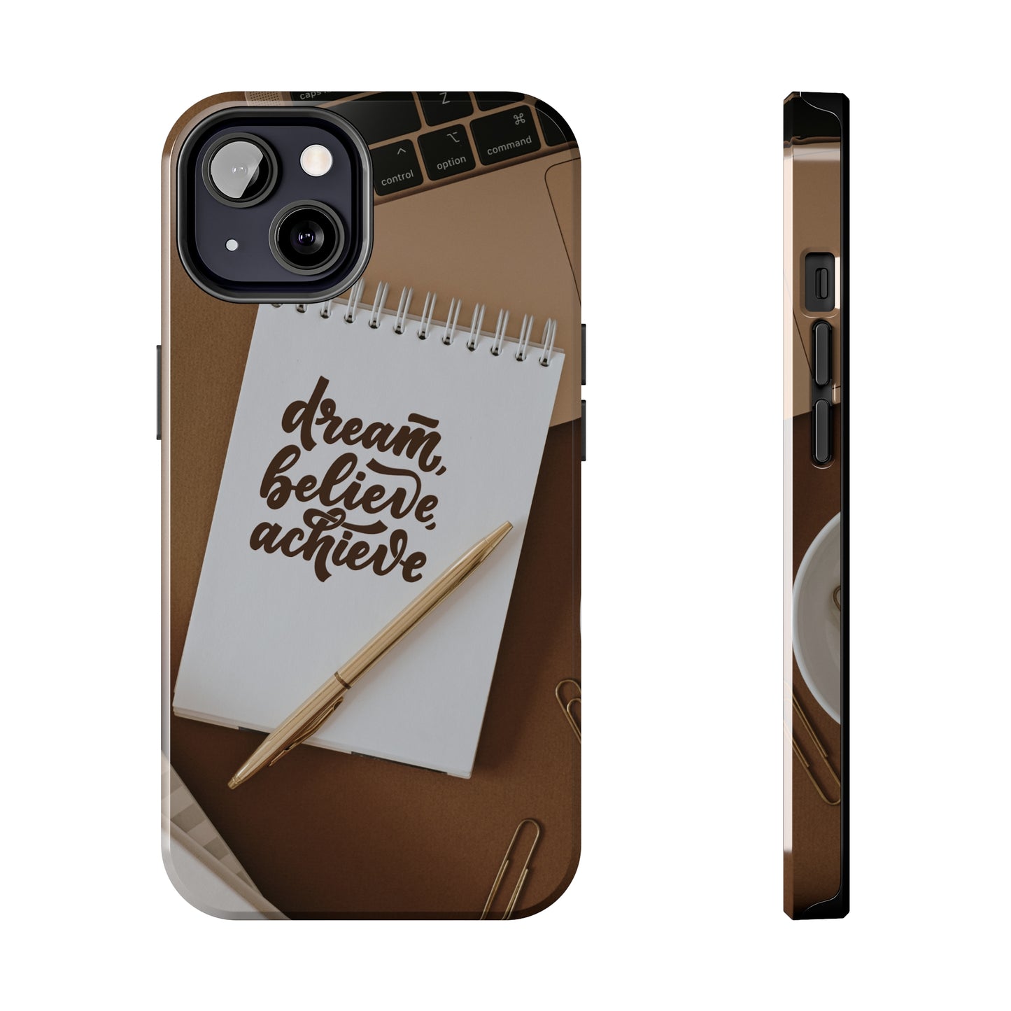Dream Believe Achieve - Tough iPhone Cases (iPhone 7, 8, X, 11, 12, 13, 14, 15)