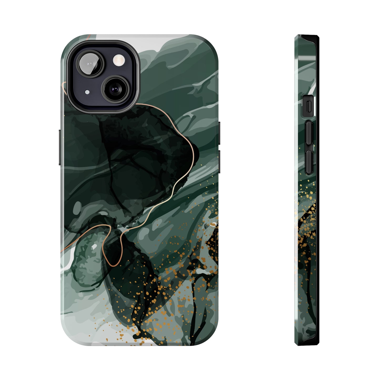 Green Glass - Tough iPhone Cases (iPhone 7, 8, X, 11, 12, 13, 14, 15)