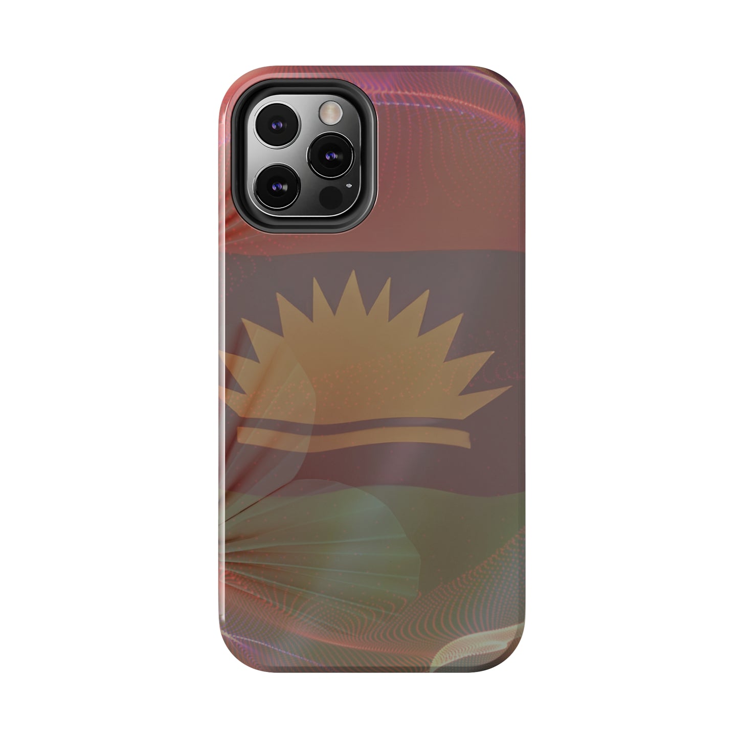United States of Biafra Flag Flower Blend 2 - Tough iPhone Cases (iPhone 7, 8, X, 11, 12, 13, 14, 15)