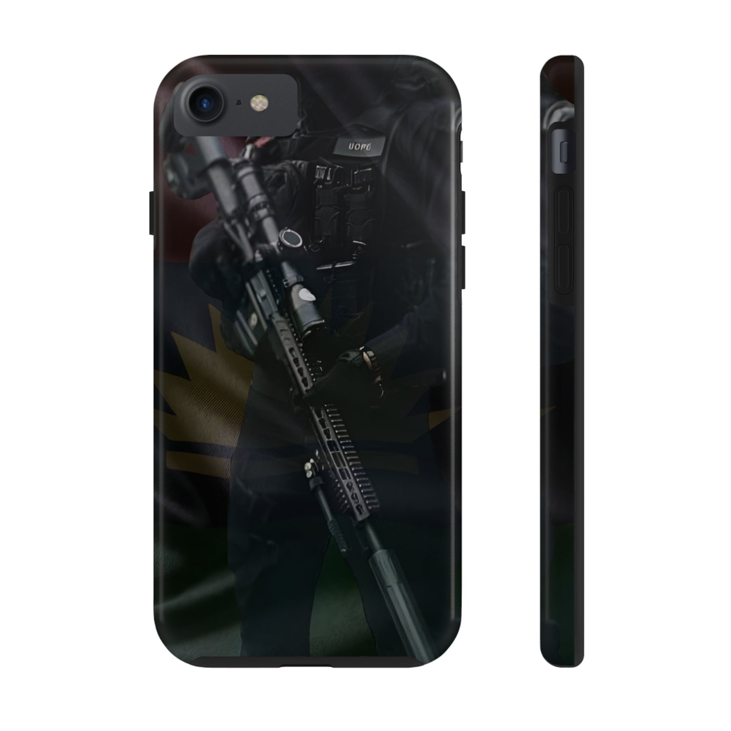 Biafra Soldier VI - Tough iPhone Cases (iPhone 7, 8, X, 11, 12, 13, 14, 15)