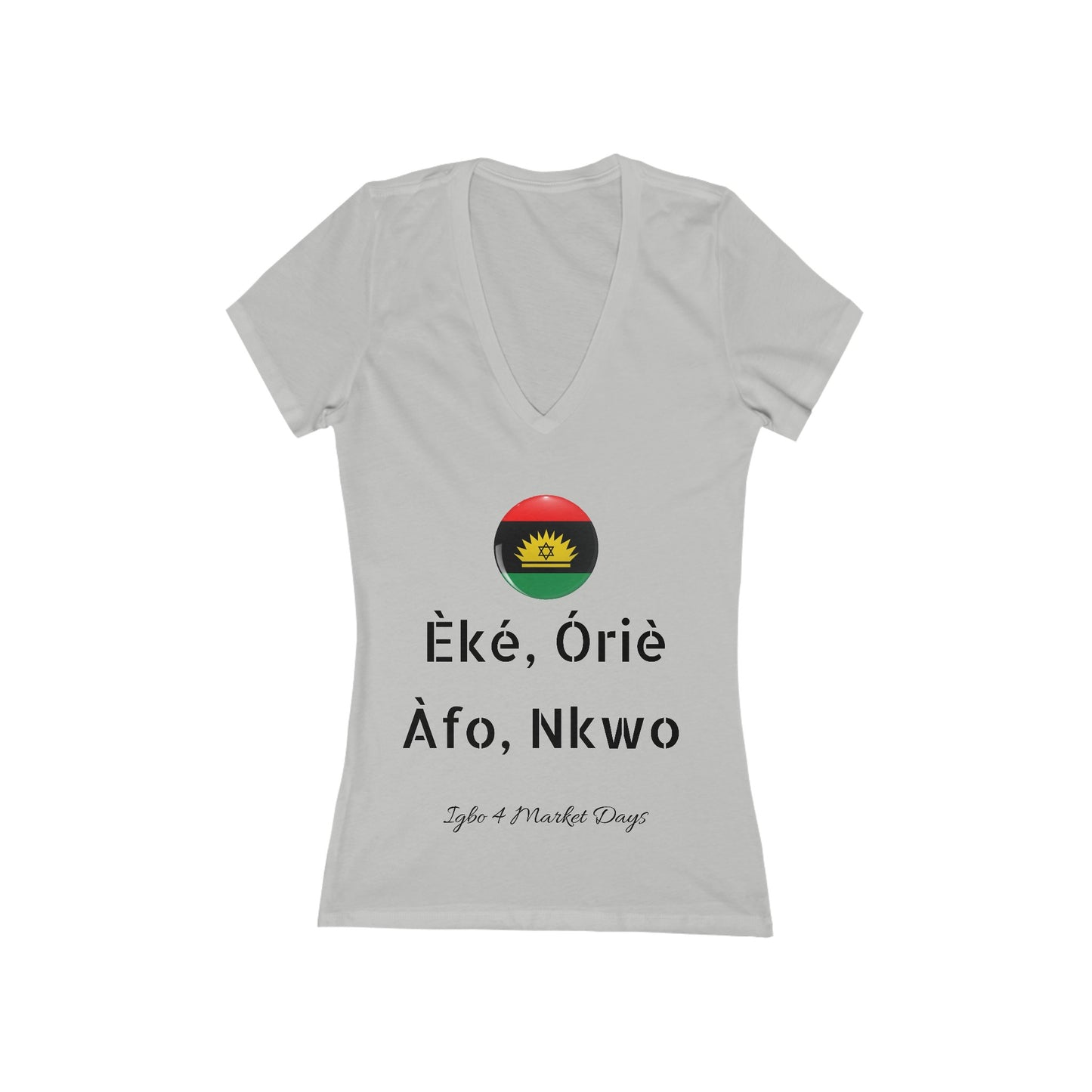 Igbo Four Market Days Women's V-Neck T-Shirt