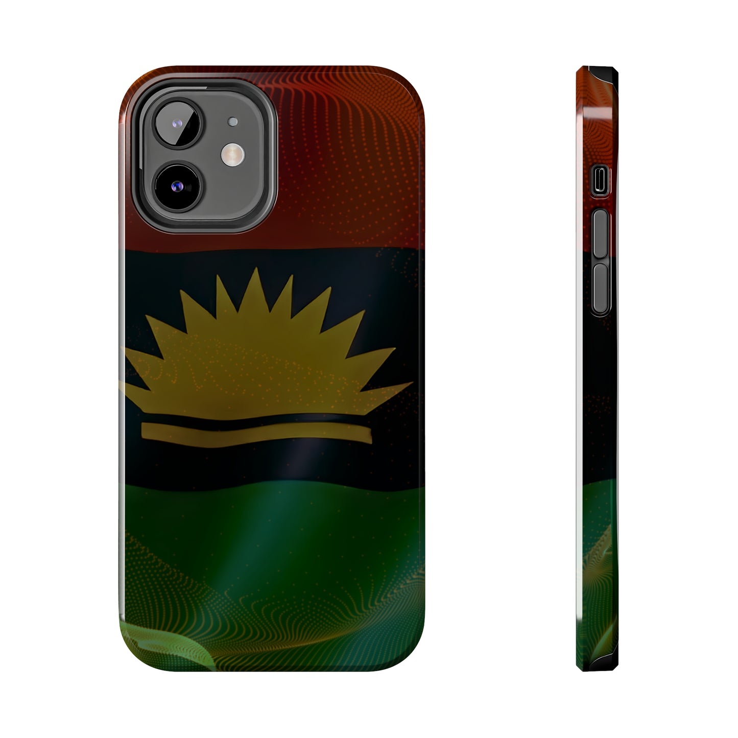 United States of Biafra Flag - Tough iPhone Cases (iPhone 7, 8, X, 11, 12, 13, 14, 15)