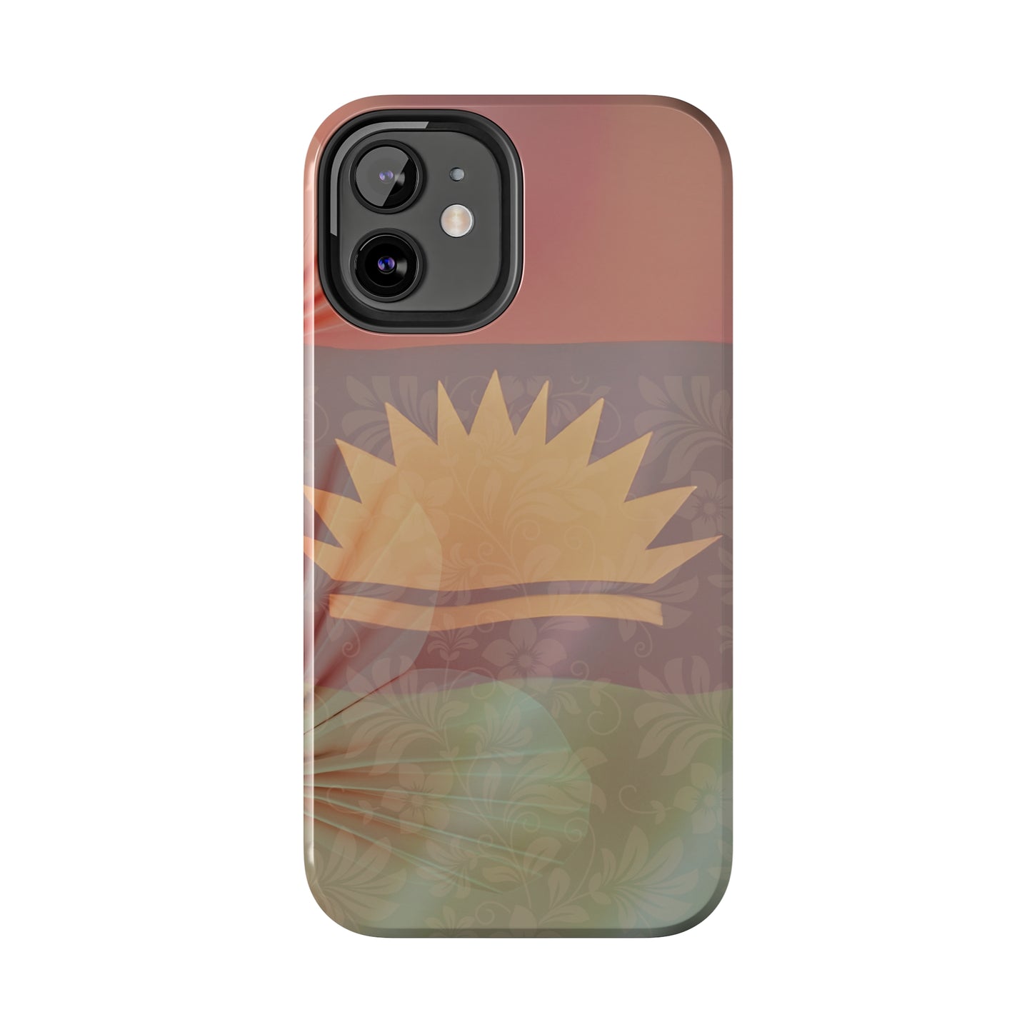 United States of Biafra Flag Flower Blend 5 - Tough iPhone Cases (iPhone 7, 8, X, 11, 12, 13, 14, 15)