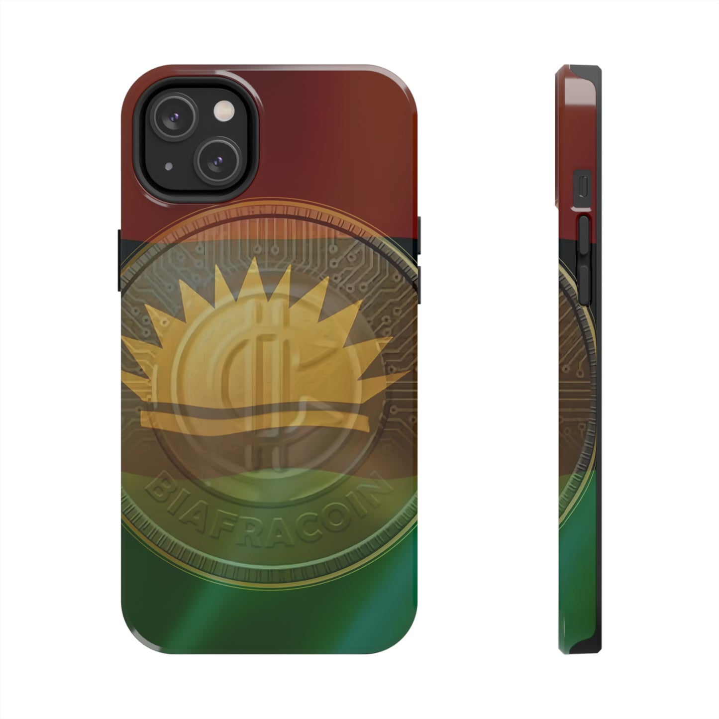 Biafra Coin - Tough iPhone Cases (iPhone 7, 8, X, 11, 12, 13, 14, 15)