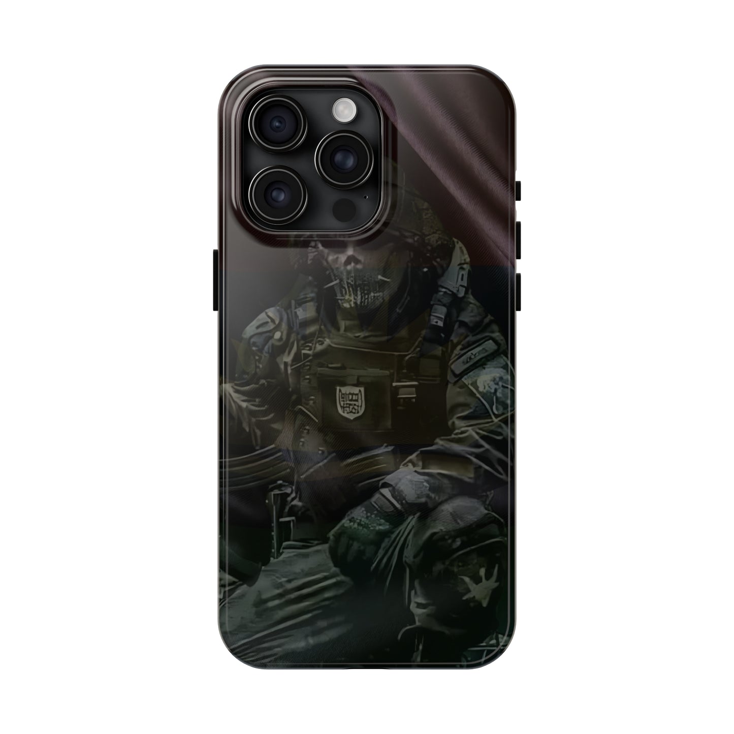 Biafra Soldier II - Tough iPhone Cases (iPhone 7, 8, X, 11, 12, 13, 14, 15)