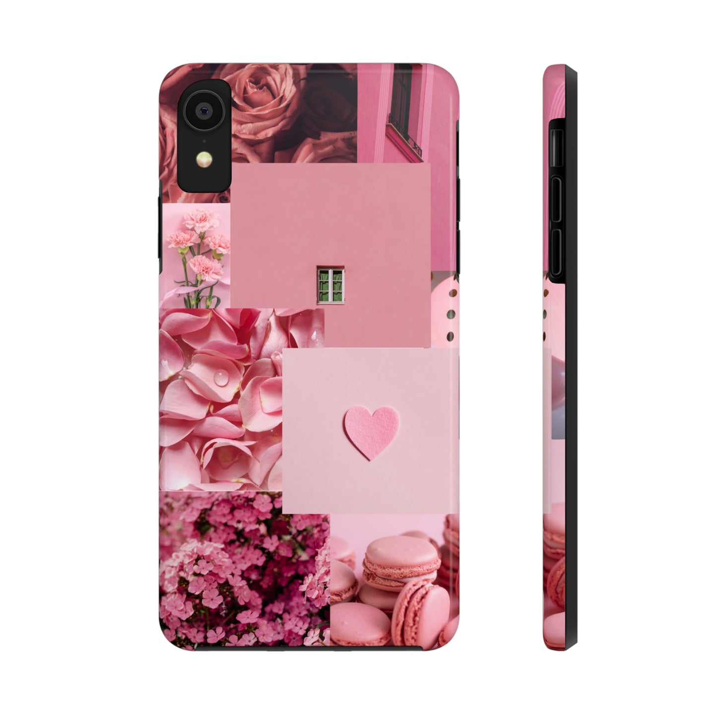 Pink Flowers - Tough iPhone Cases (iPhone 7, 8, X, 11, 12, 13, 14, 15)