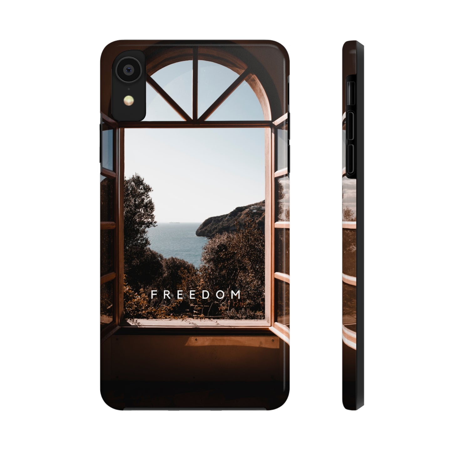 Freedom Awaits - Tough iPhone Cases (iPhone 7, 8, X, 11, 12, 13, 14, 15)