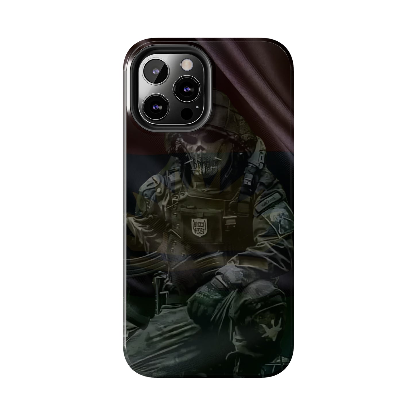 Biafra Soldier II - Tough iPhone Cases (iPhone 7, 8, X, 11, 12, 13, 14, 15)