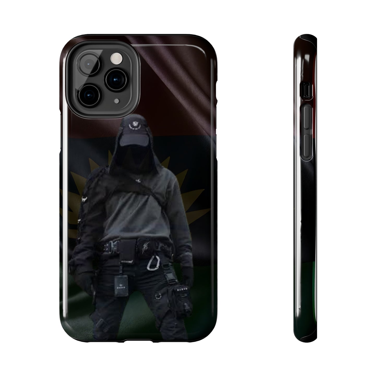 Biafra Soldier VII - Tough iPhone Cases (iPhone 7, 8, X, 11, 12, 13, 14, 15)