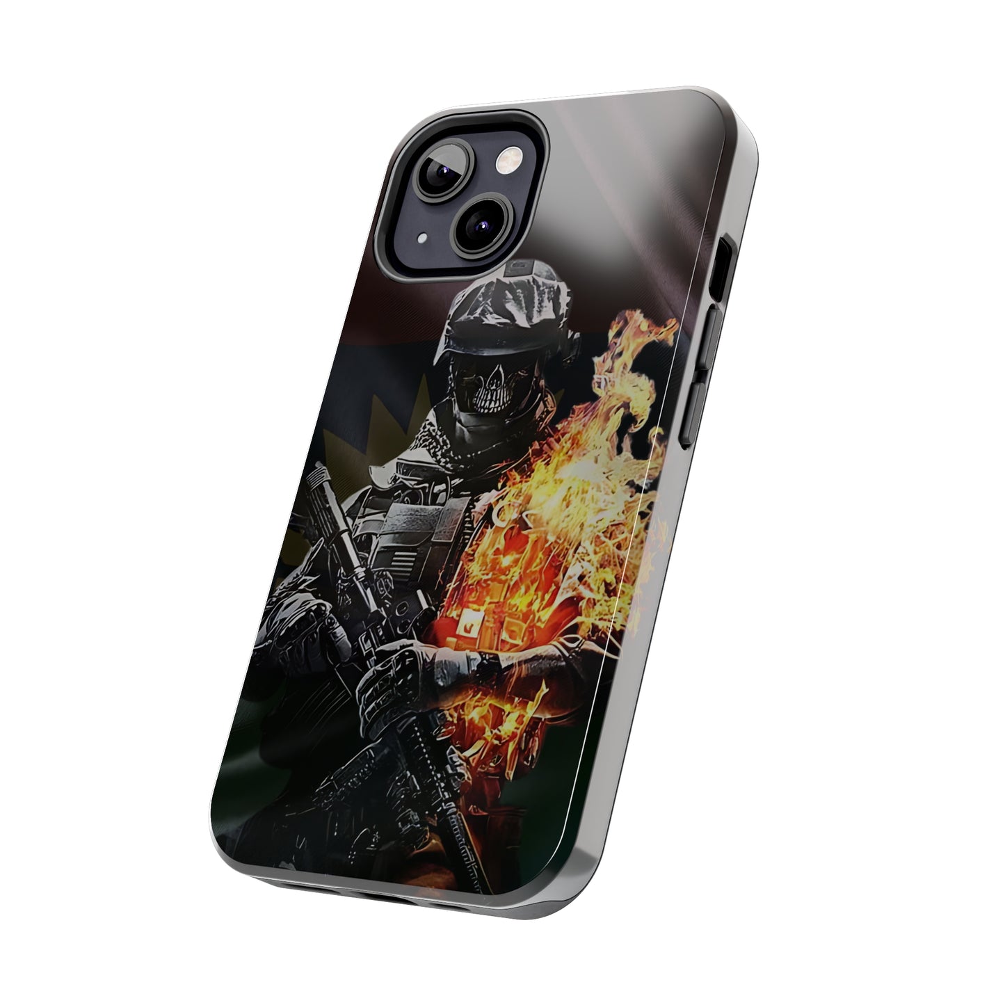 Biafra Soldier VIII - Tough iPhone Cases (iPhone 7, 8, X, 11, 12, 13, 14, 15)