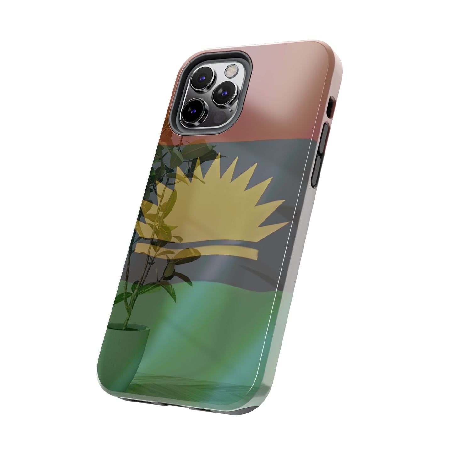 United States of Biafra Flag Plant Vase - Tough iPhone Cases (iPhone 7, 8, X, 11, 12, 13, 14, 15)