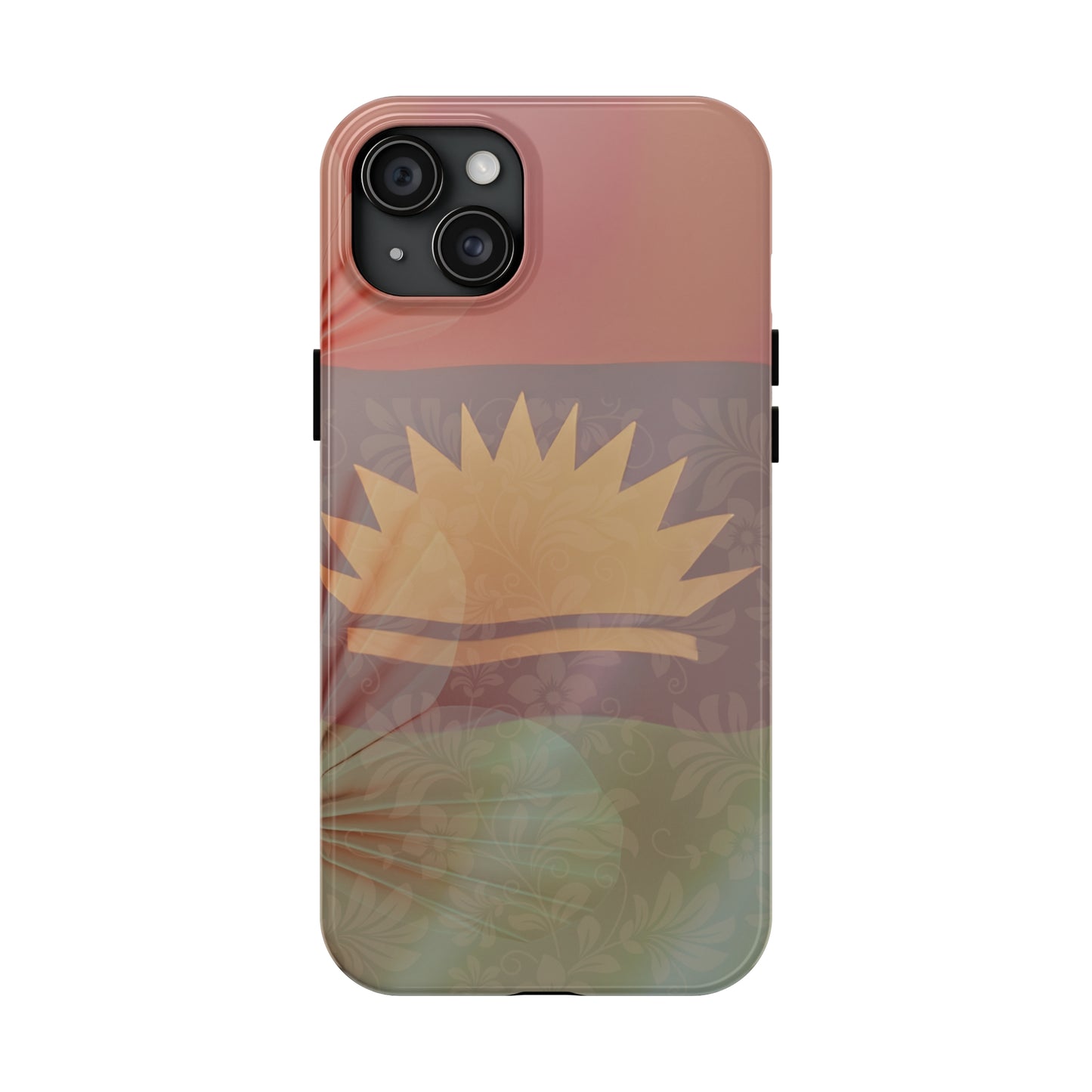 United States of Biafra Flag Flower Blend 5 - Tough iPhone Cases (iPhone 7, 8, X, 11, 12, 13, 14, 15)