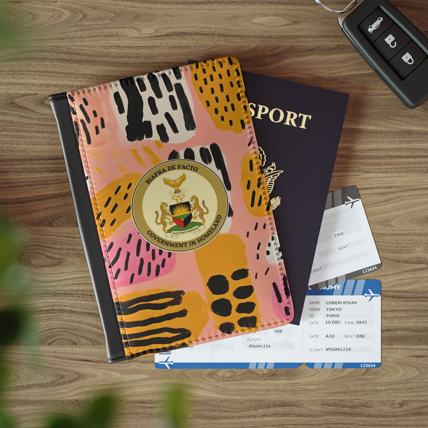 Biafra De Facto Government Passport Cover