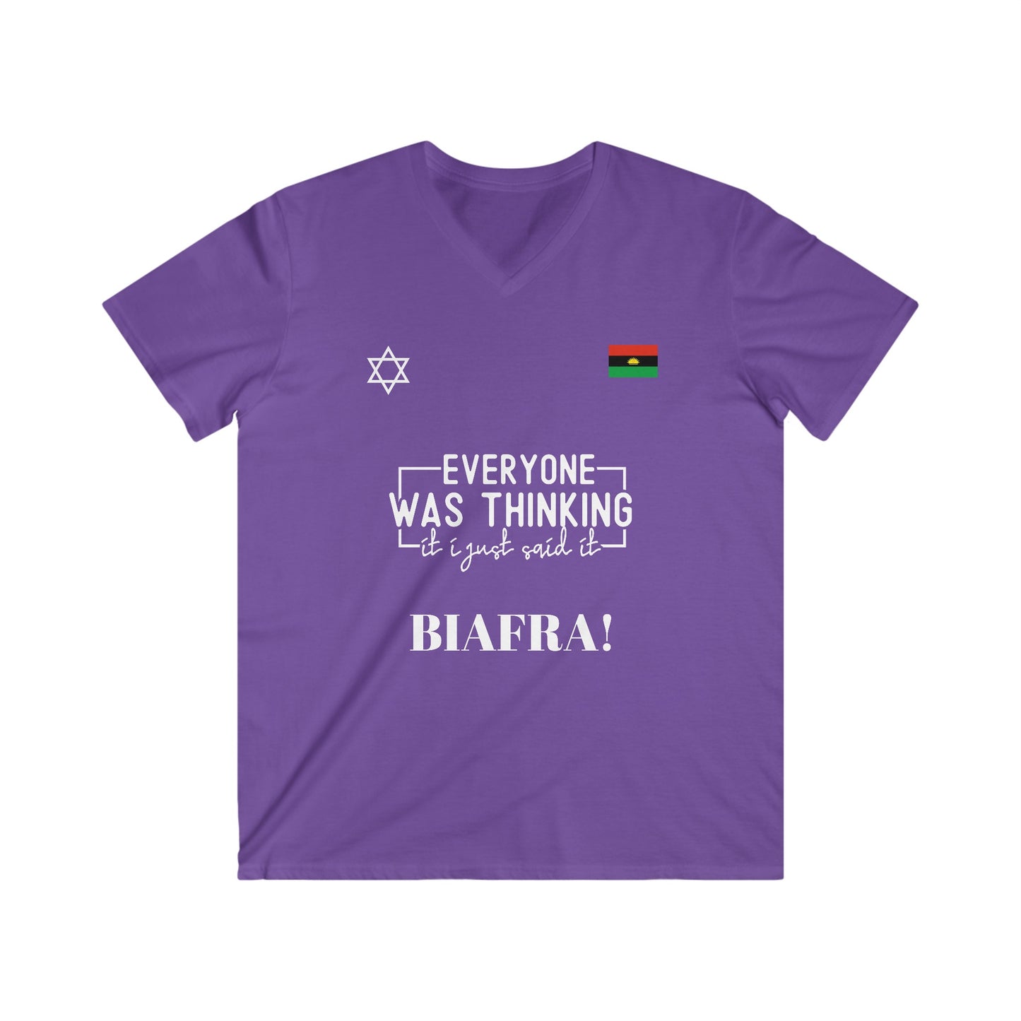 Thinking and saying V-Neck (USA)