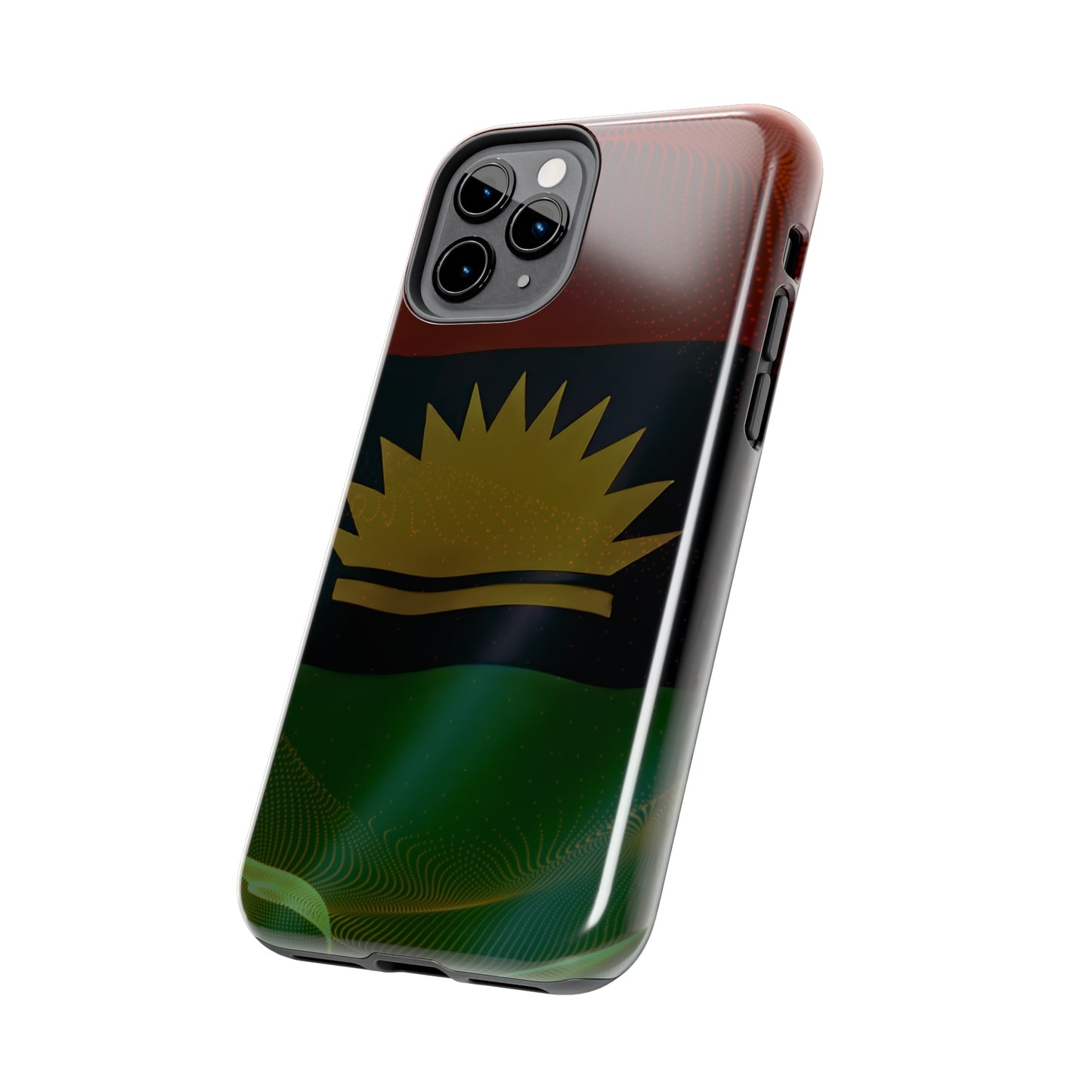 United States of Biafra Flag - Tough iPhone Cases (iPhone 7, 8, X, 11, 12, 13, 14, 15)