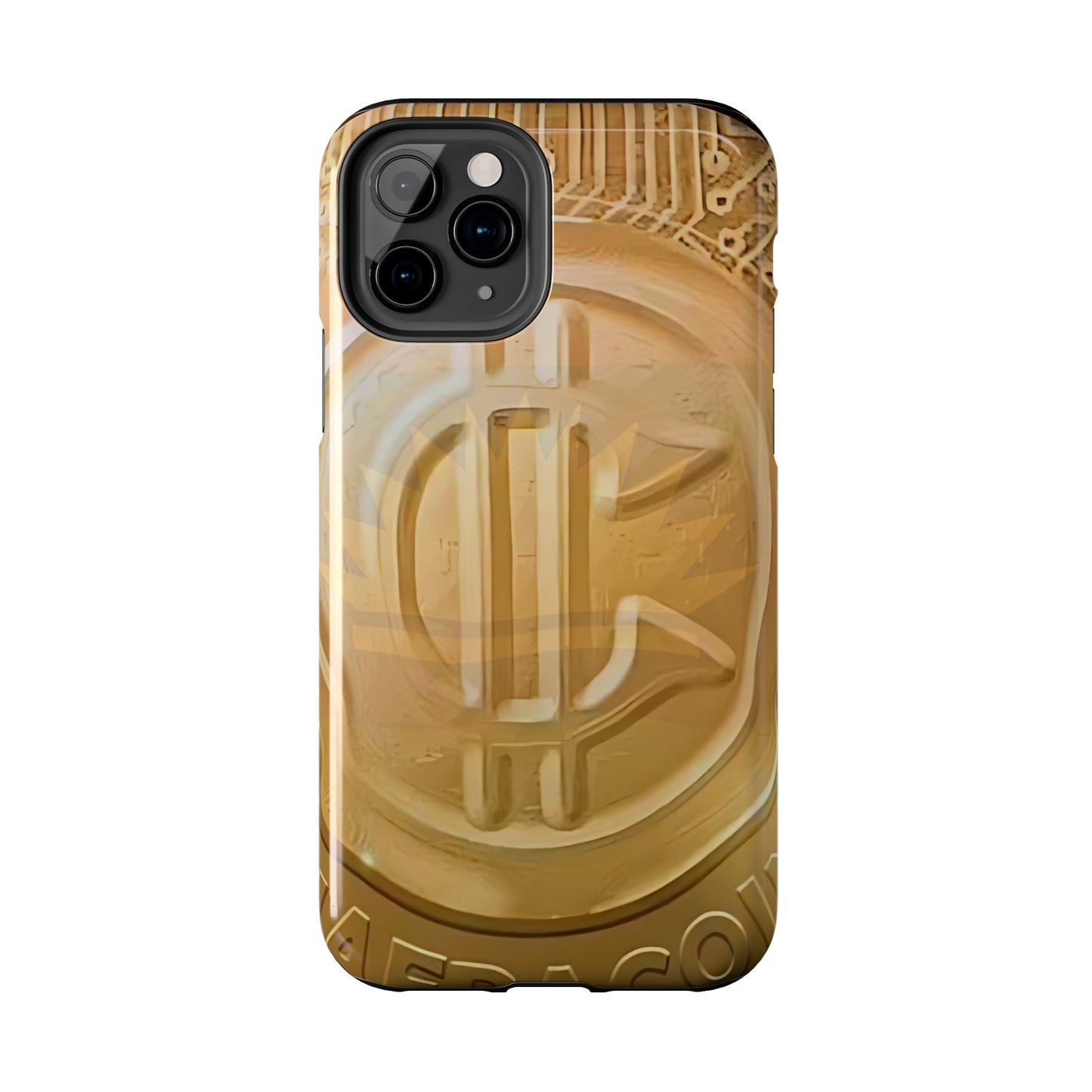 Ejemma BiafraCoin - Tough iPhone Cases (iPhone 7, 8, X, 11, 12, 13, 14, 15)