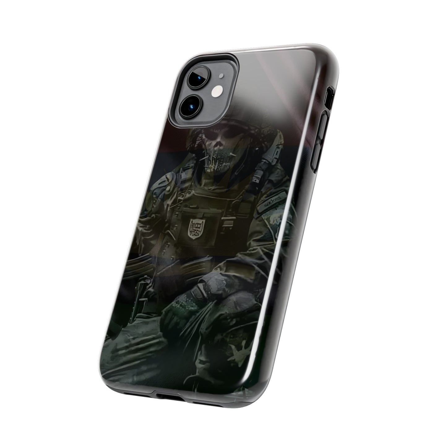 Biafra Soldier II - Tough iPhone Cases (iPhone 7, 8, X, 11, 12, 13, 14, 15)