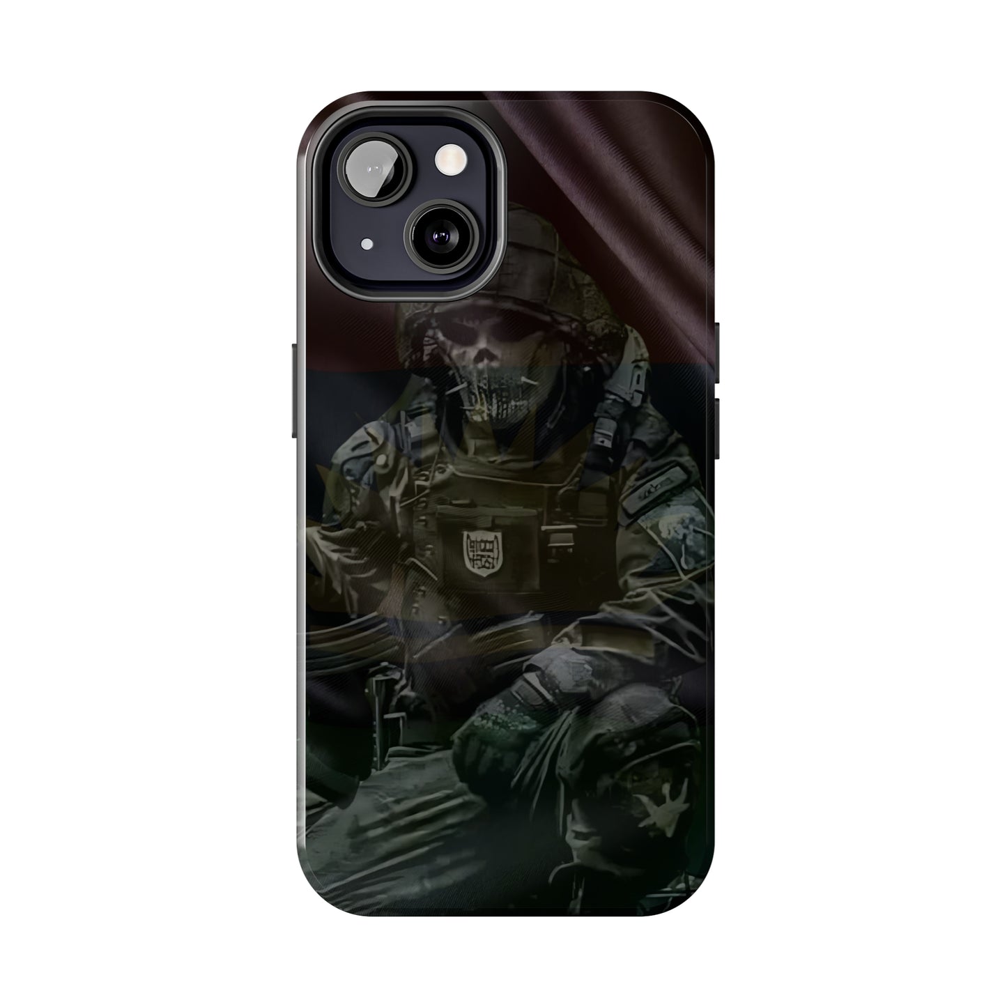 Biafra Soldier II - Tough iPhone Cases (iPhone 7, 8, X, 11, 12, 13, 14, 15)