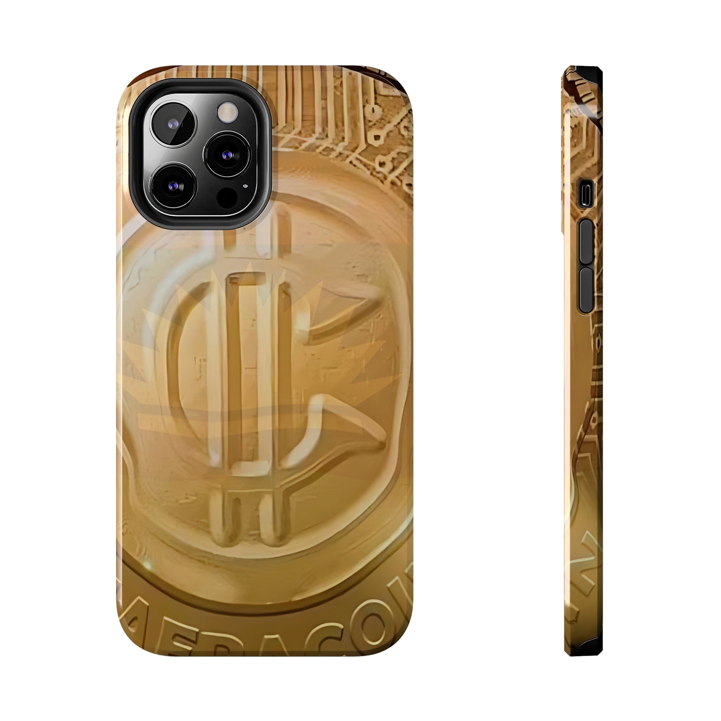 Ejemma BiafraCoin - Tough iPhone Cases (iPhone 7, 8, X, 11, 12, 13, 14, 15)