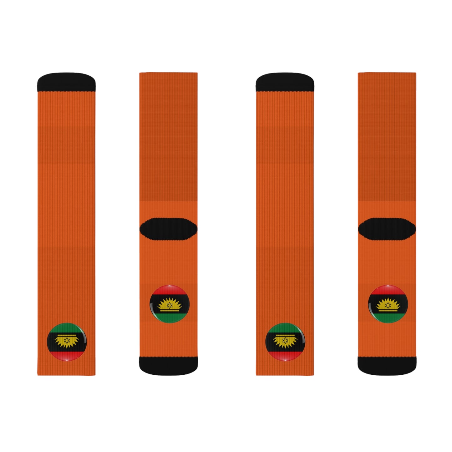 Biafra Socks (Orange)