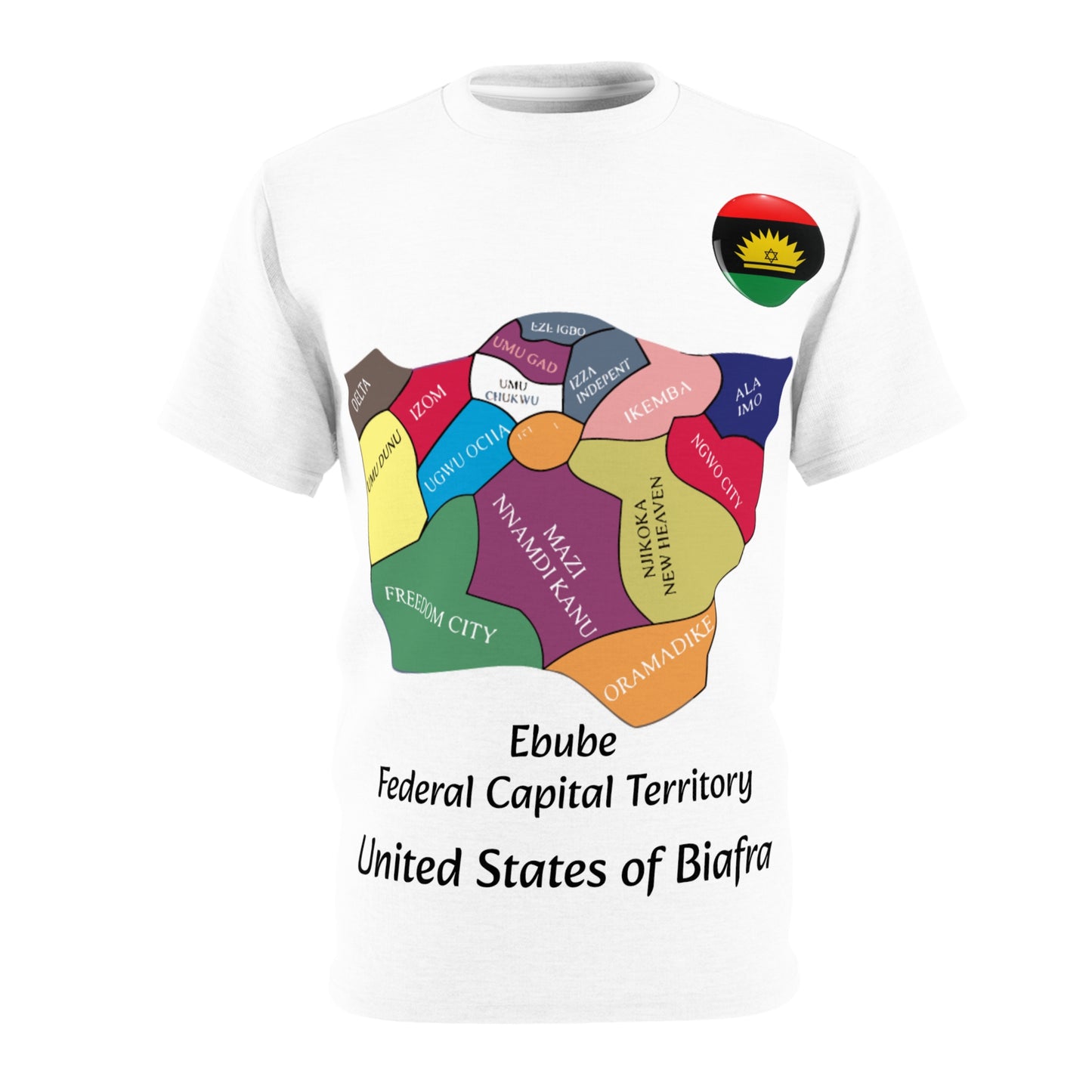 Ebube Federal Capital Territory, United States of Biafra T-Shirt