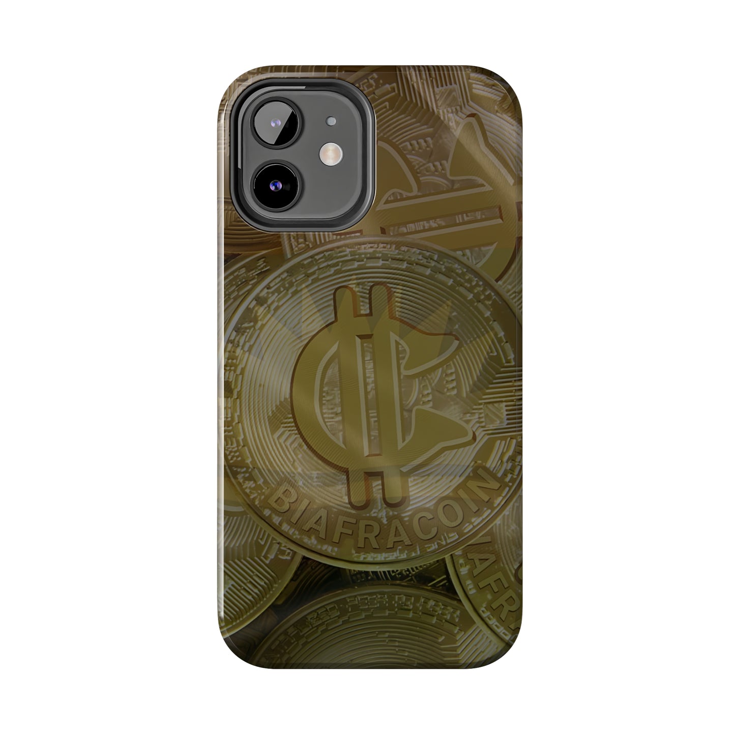 BiafraCoin Ejemma - Tough iPhone Cases (iPhone 7, 8, X, 11, 12, 13, 14, 15)