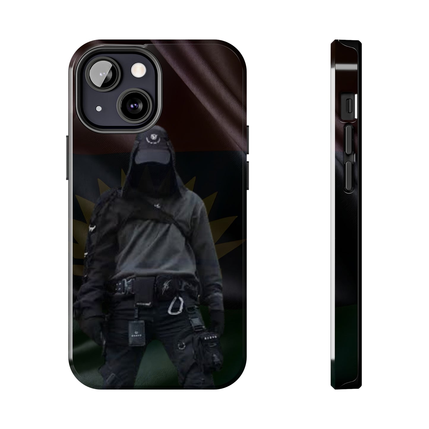Biafra Soldier VII - Tough iPhone Cases (iPhone 7, 8, X, 11, 12, 13, 14, 15)