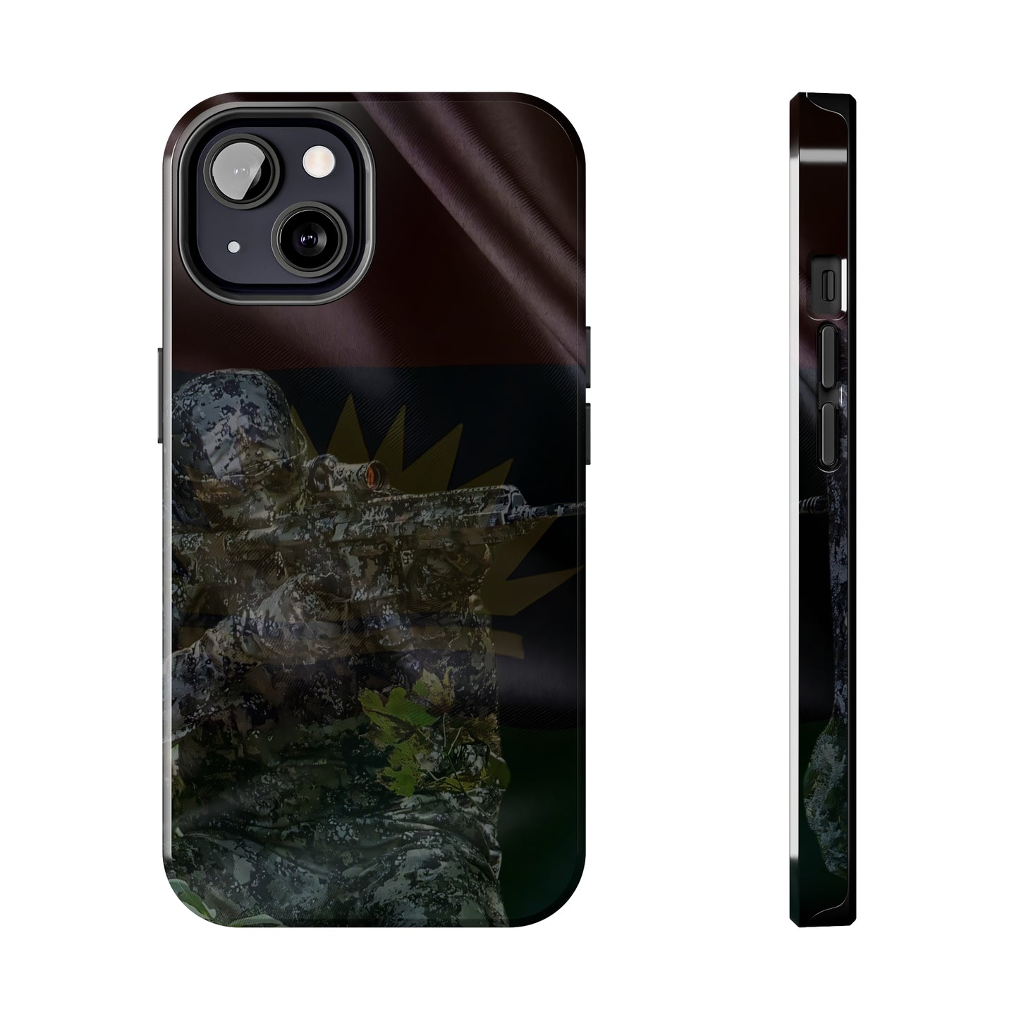 Biafra Soldier IX - Tough iPhone Cases (iPhone 7, 8, X, 11, 12, 13, 14, 15)