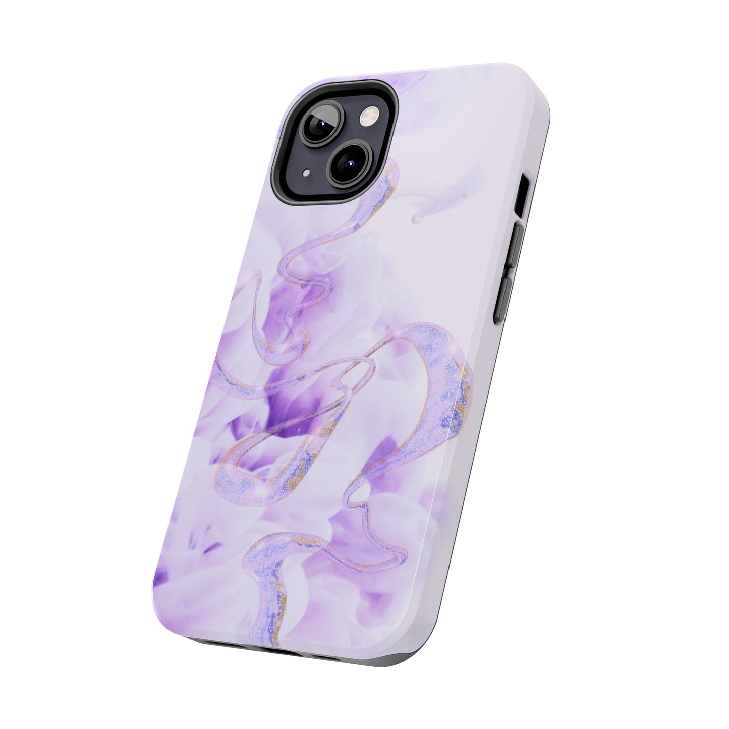 Purple Drop - Tough iPhone Cases (iPhone 7, 8, X, 11, 12, 13, 14, 15)