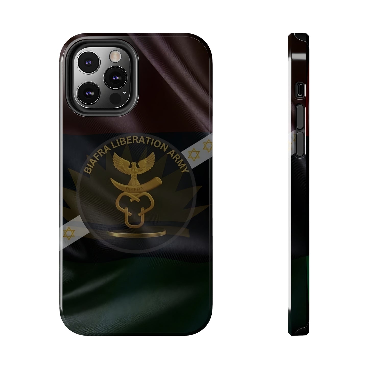 Biafra Liberation Army Logo - Tough iPhone Cases (iPhone 7, 8, X, 11, 12, 13, 14, 15)