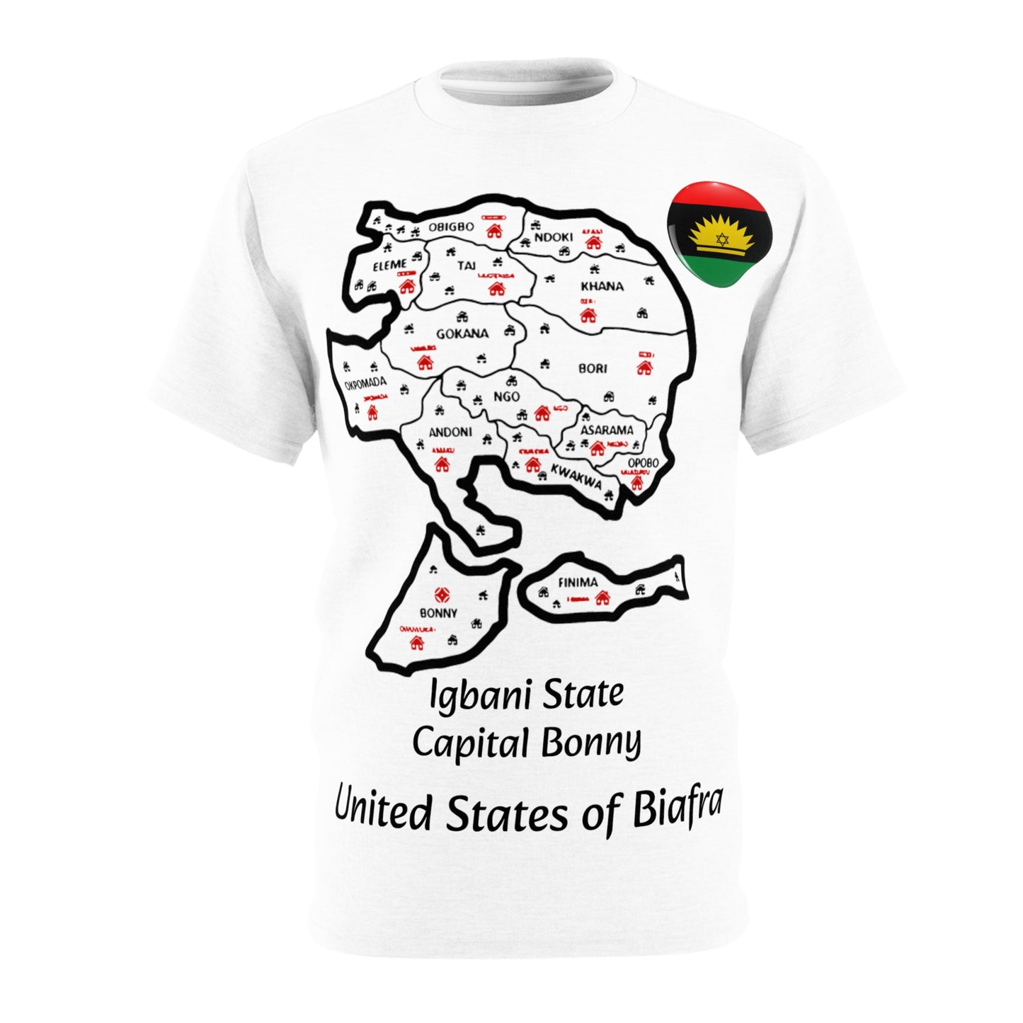 Igbani State, United States of Biafra T-Shirt