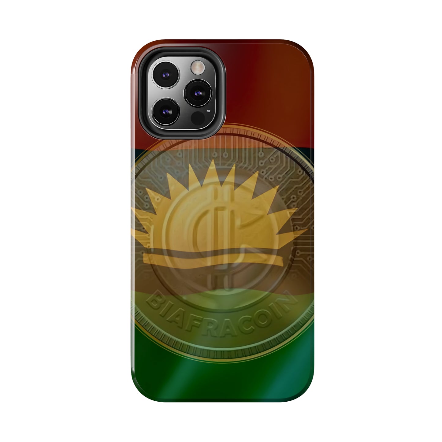 Biafra Coin - Tough iPhone Cases (iPhone 7, 8, X, 11, 12, 13, 14, 15)