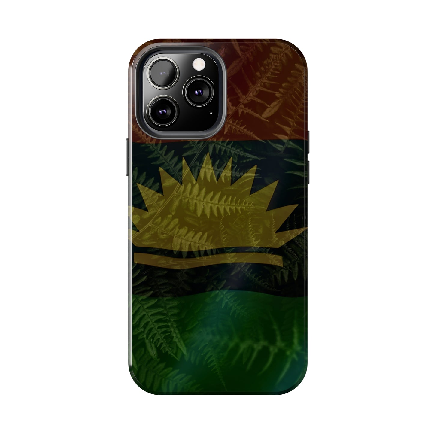 United States of Biafra Flag Plant Leaves - Tough iPhone Cases (iPhone 7, 8, X, 11, 12, 13, 14, 15)