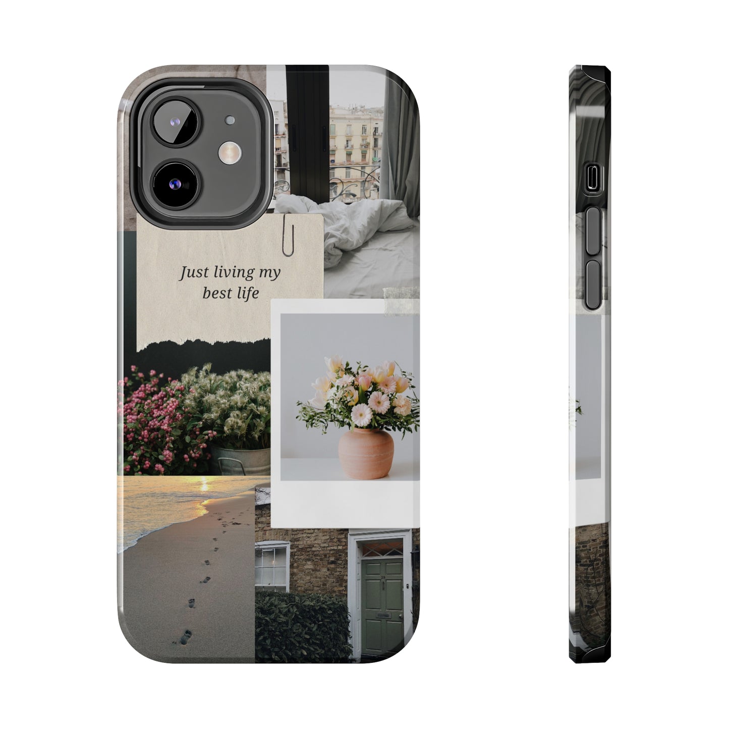 Just Living My Best Life - Tough iPhone Cases (iPhone 7, 8, X, 11, 12, 13, 14, 15)