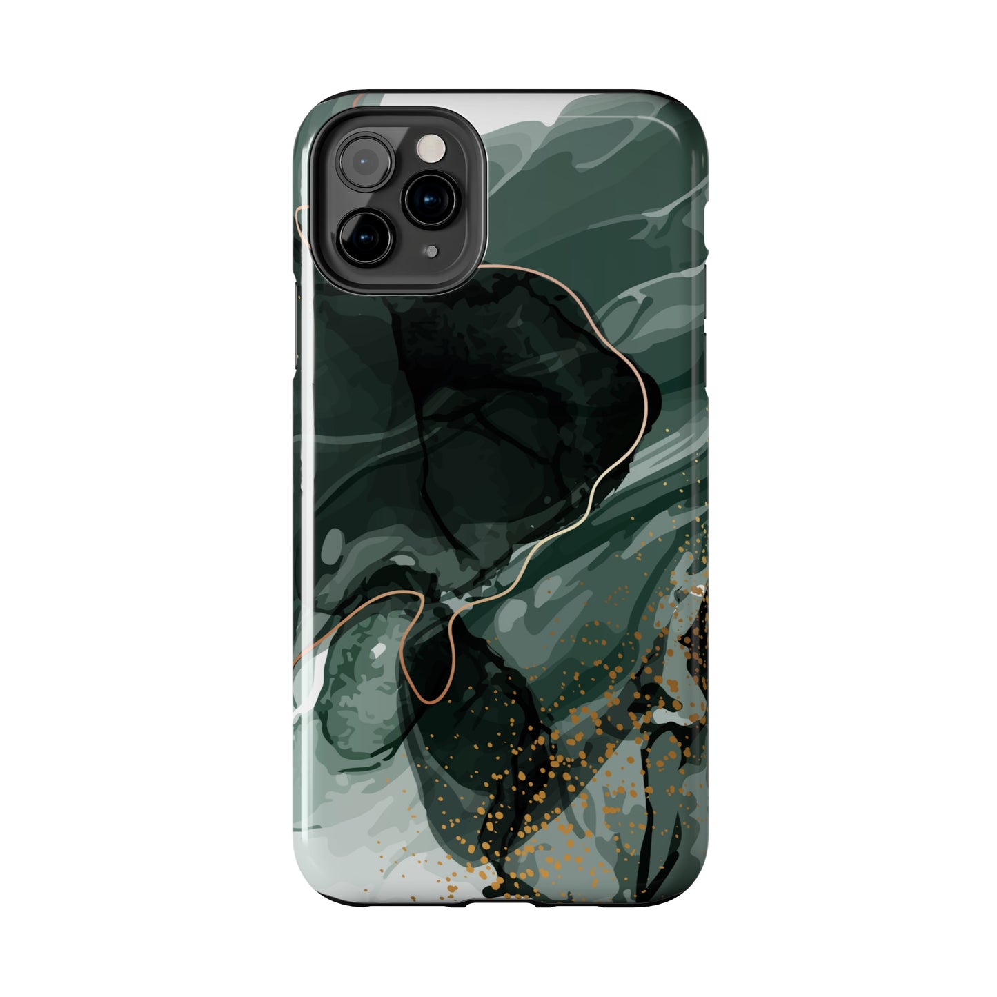 Green Glass - Tough iPhone Cases (iPhone 7, 8, X, 11, 12, 13, 14, 15)