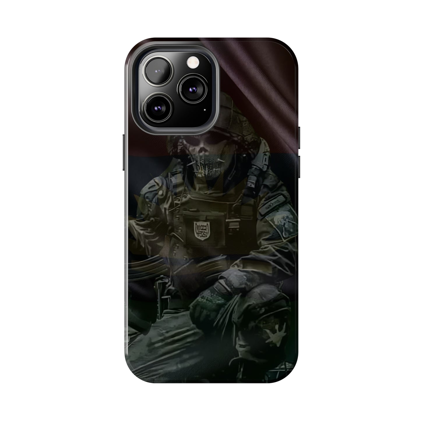Biafra Soldier II - Tough iPhone Cases (iPhone 7, 8, X, 11, 12, 13, 14, 15)