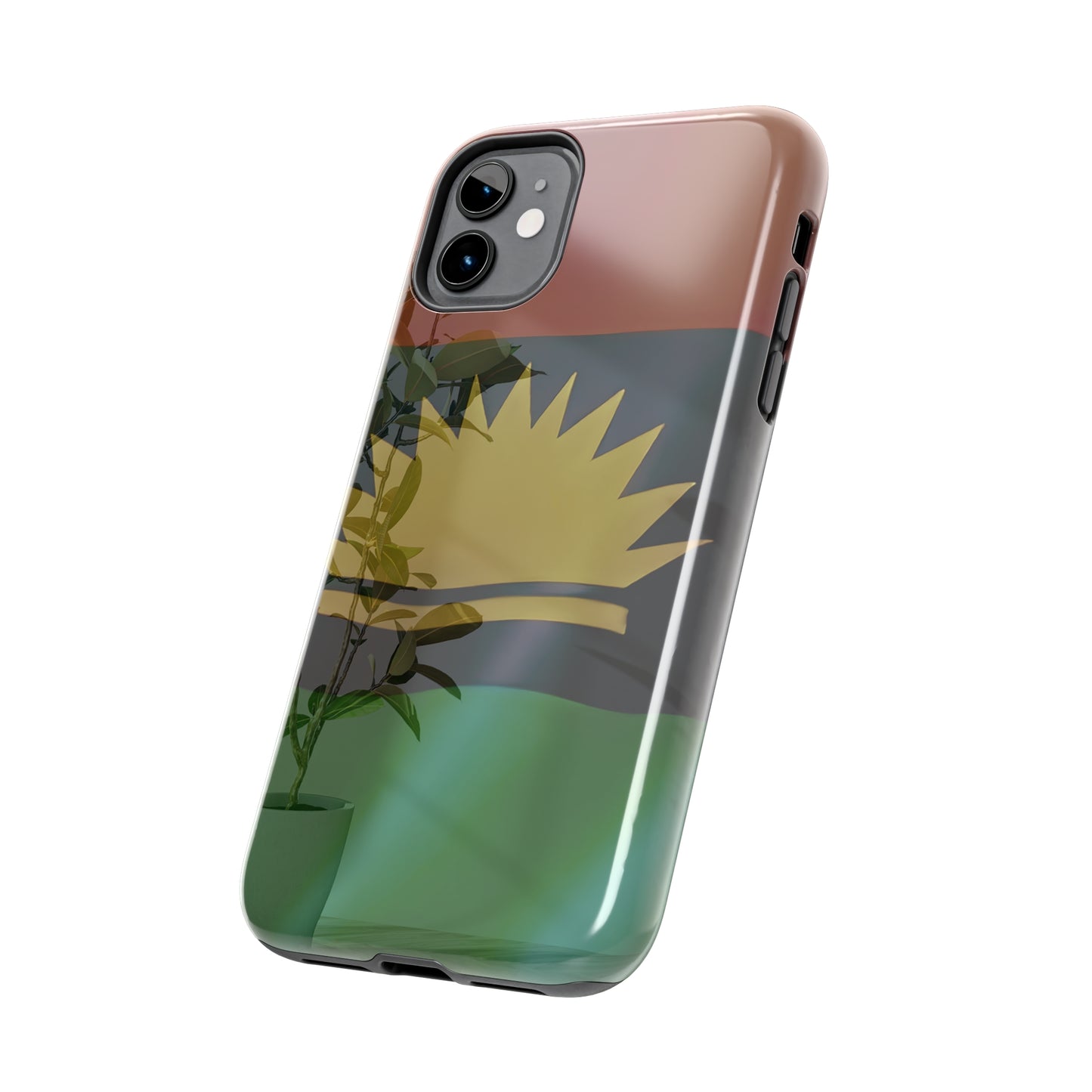 United States of Biafra Flag Plant Vase - Tough iPhone Cases (iPhone 7, 8, X, 11, 12, 13, 14, 15)
