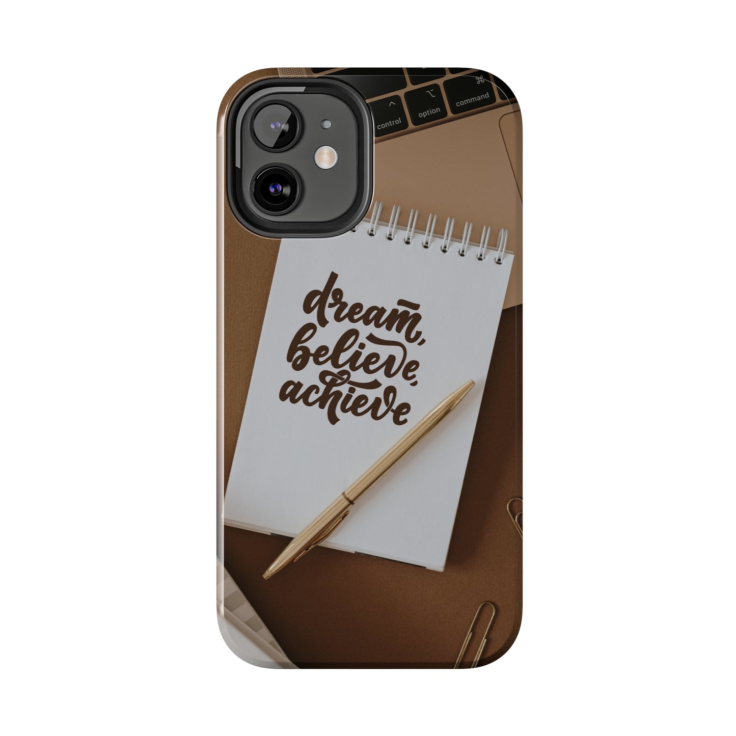 Dream Believe Achieve - Tough iPhone Cases (iPhone 7, 8, X, 11, 12, 13, 14, 15)