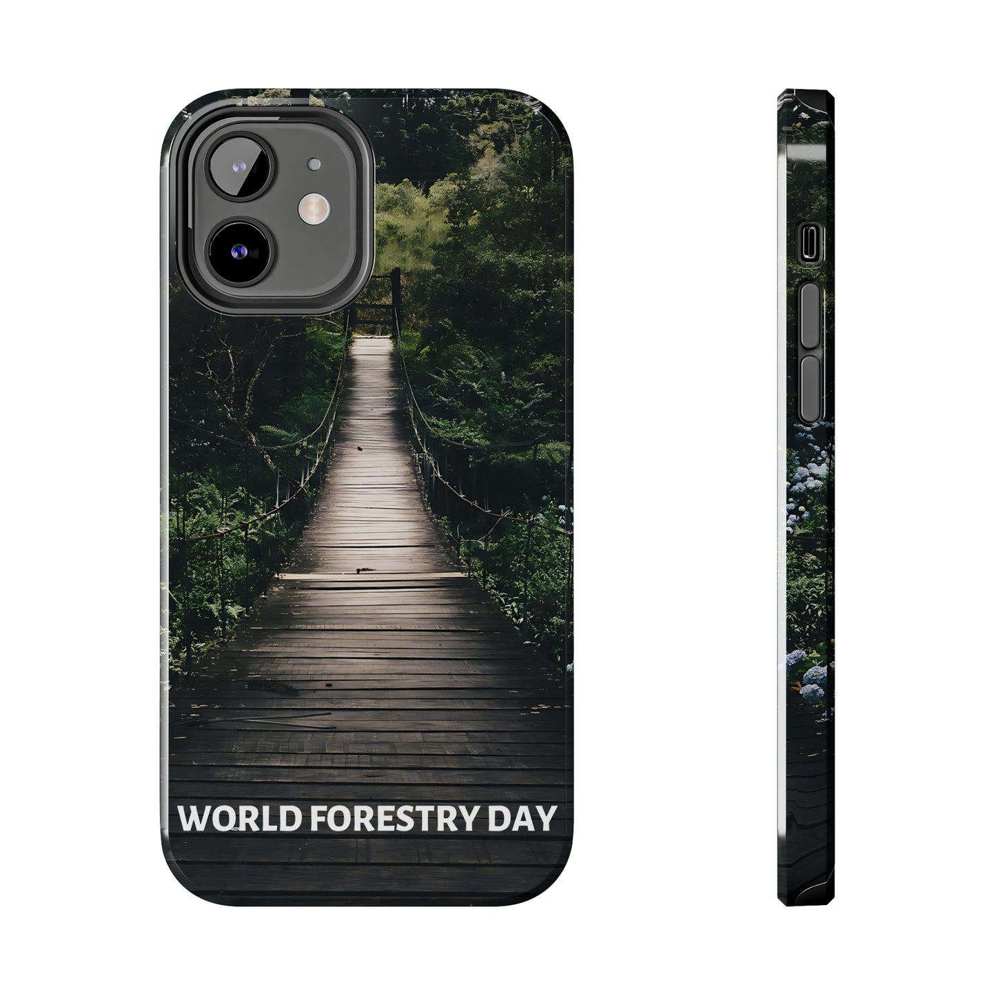 World Forest Day - Tough iPhone Cases (iPhone 7, 8, X, 11, 12, 13, 14, 15)