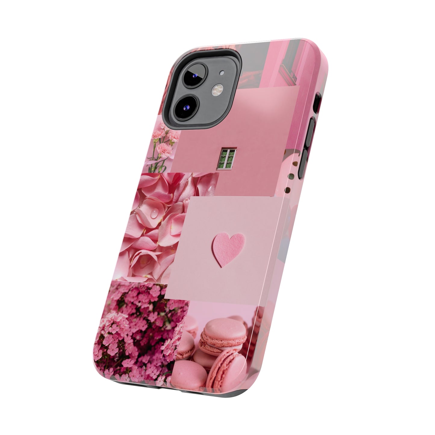 Pink Flowers - Tough iPhone Cases (iPhone 7, 8, X, 11, 12, 13, 14, 15)