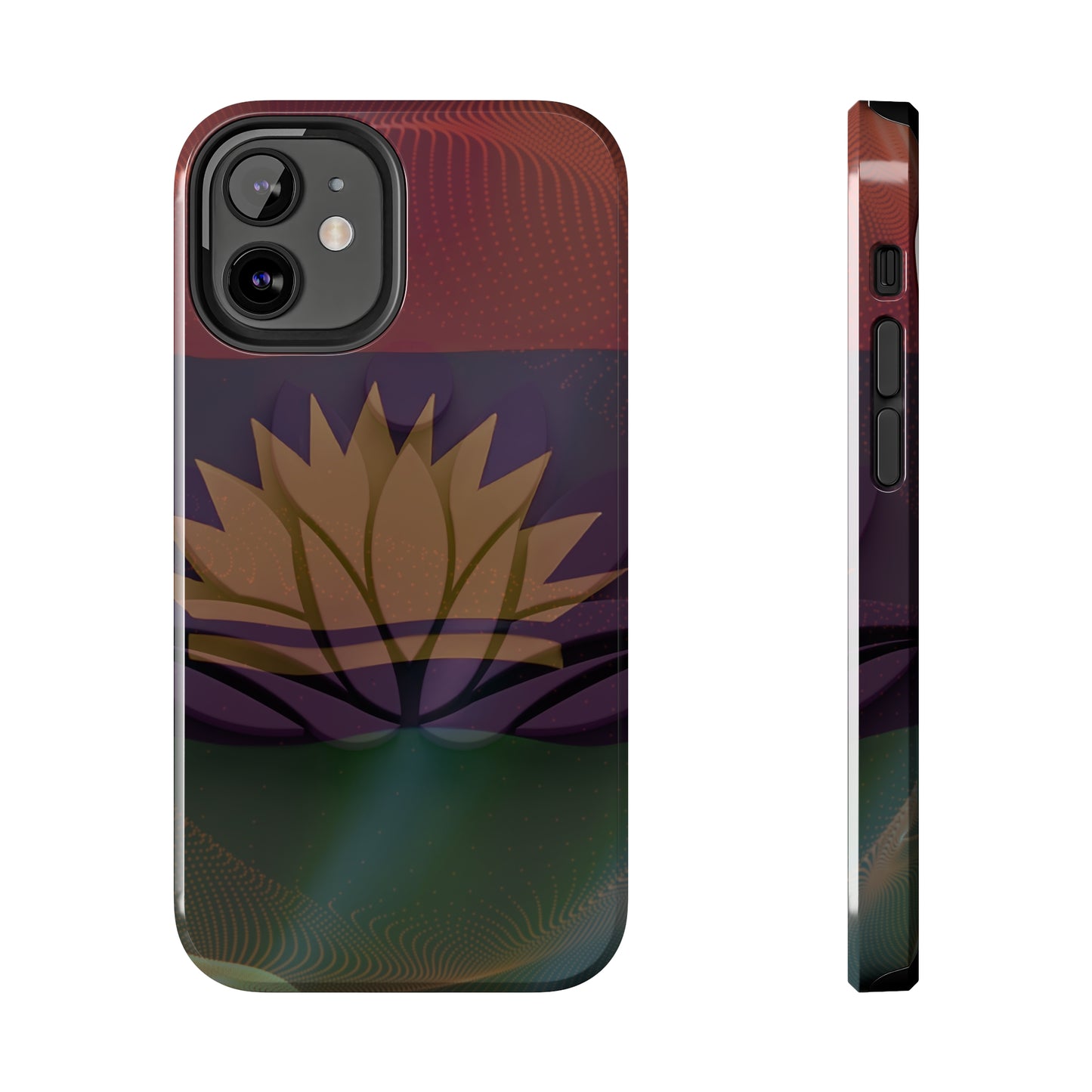 United States of Biafra Flag Flower Blend 1 - Tough iPhone Cases (iPhone 7, 8, X, 11, 12, 13, 14, 15)