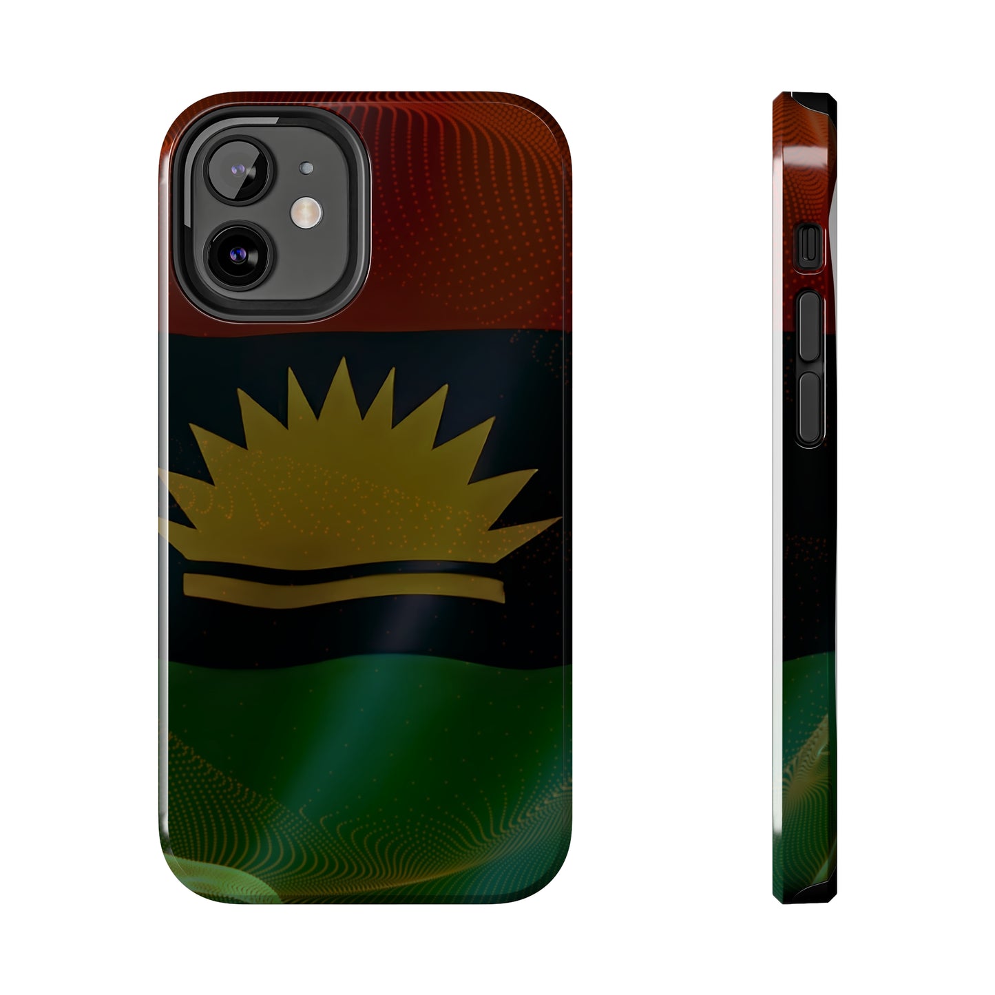 United States of Biafra Flag - Tough iPhone Cases (iPhone 7, 8, X, 11, 12, 13, 14, 15)