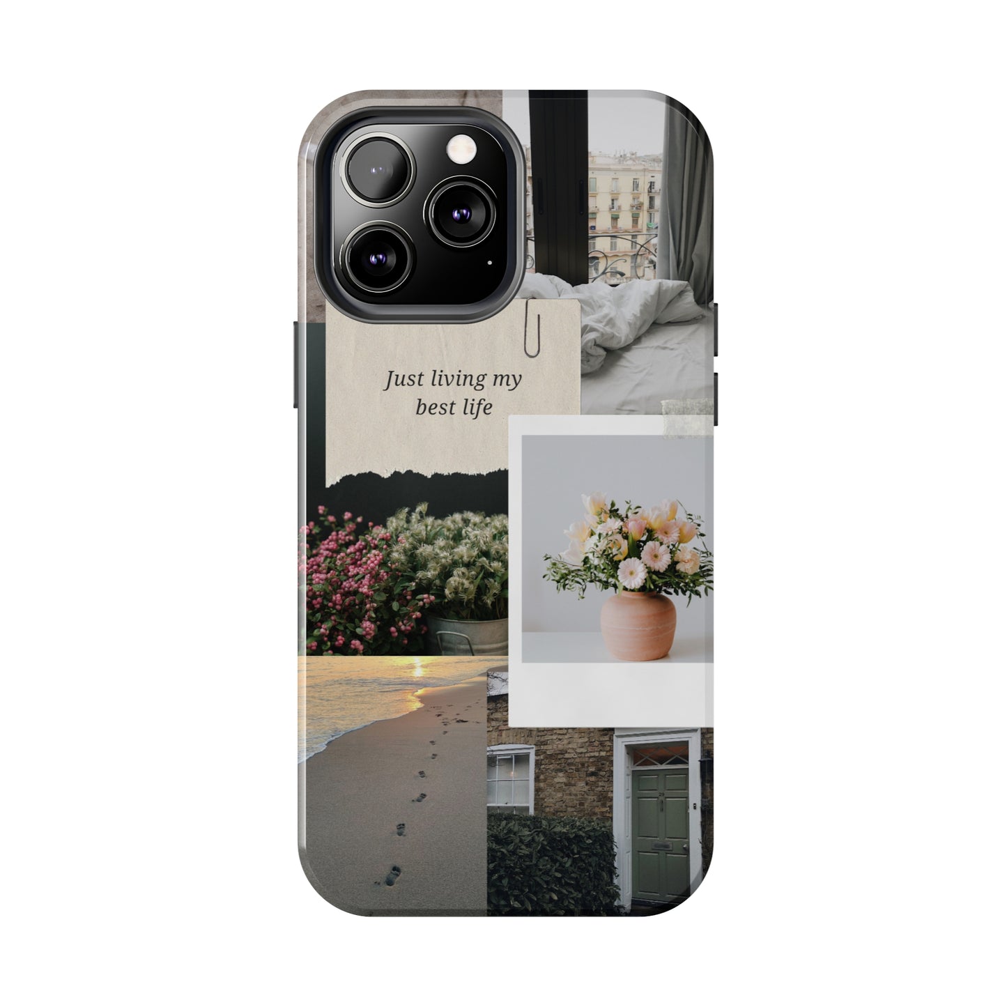 Just Living My Best Life - Tough iPhone Cases (iPhone 7, 8, X, 11, 12, 13, 14, 15)