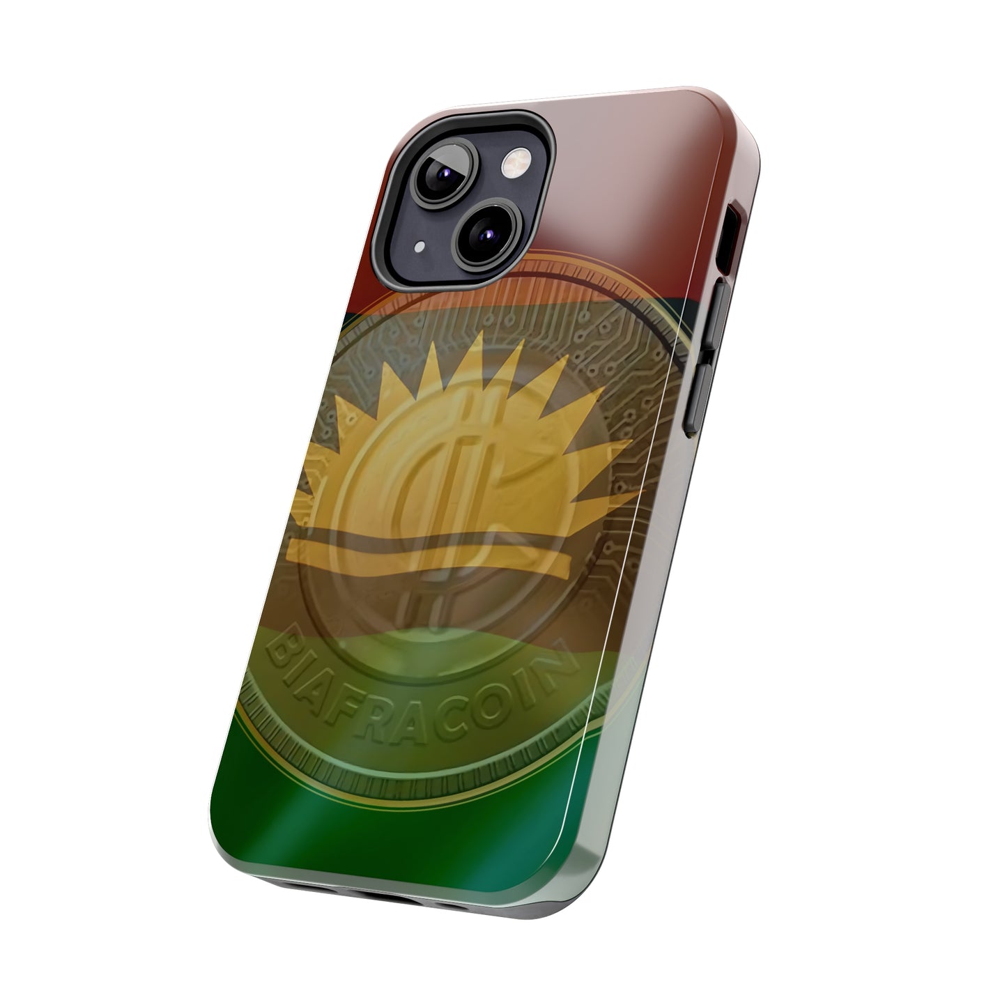 Biafra Coin - Tough iPhone Cases (iPhone 7, 8, X, 11, 12, 13, 14, 15)