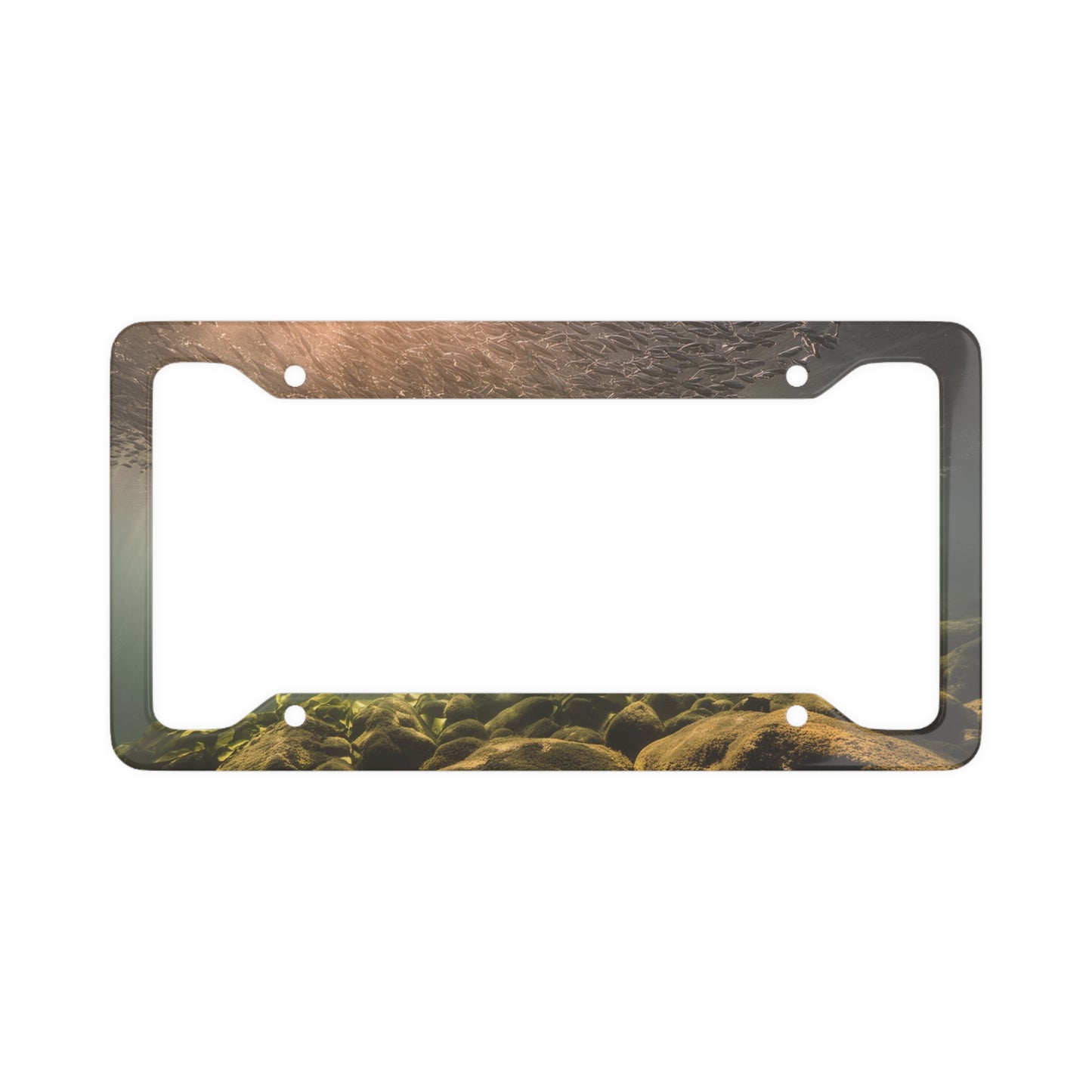 Ocean Dive License Plate Frame