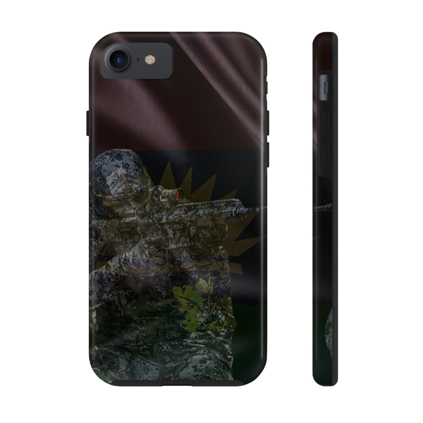 Biafra Soldier IX - Tough iPhone Cases (iPhone 7, 8, X, 11, 12, 13, 14, 15)